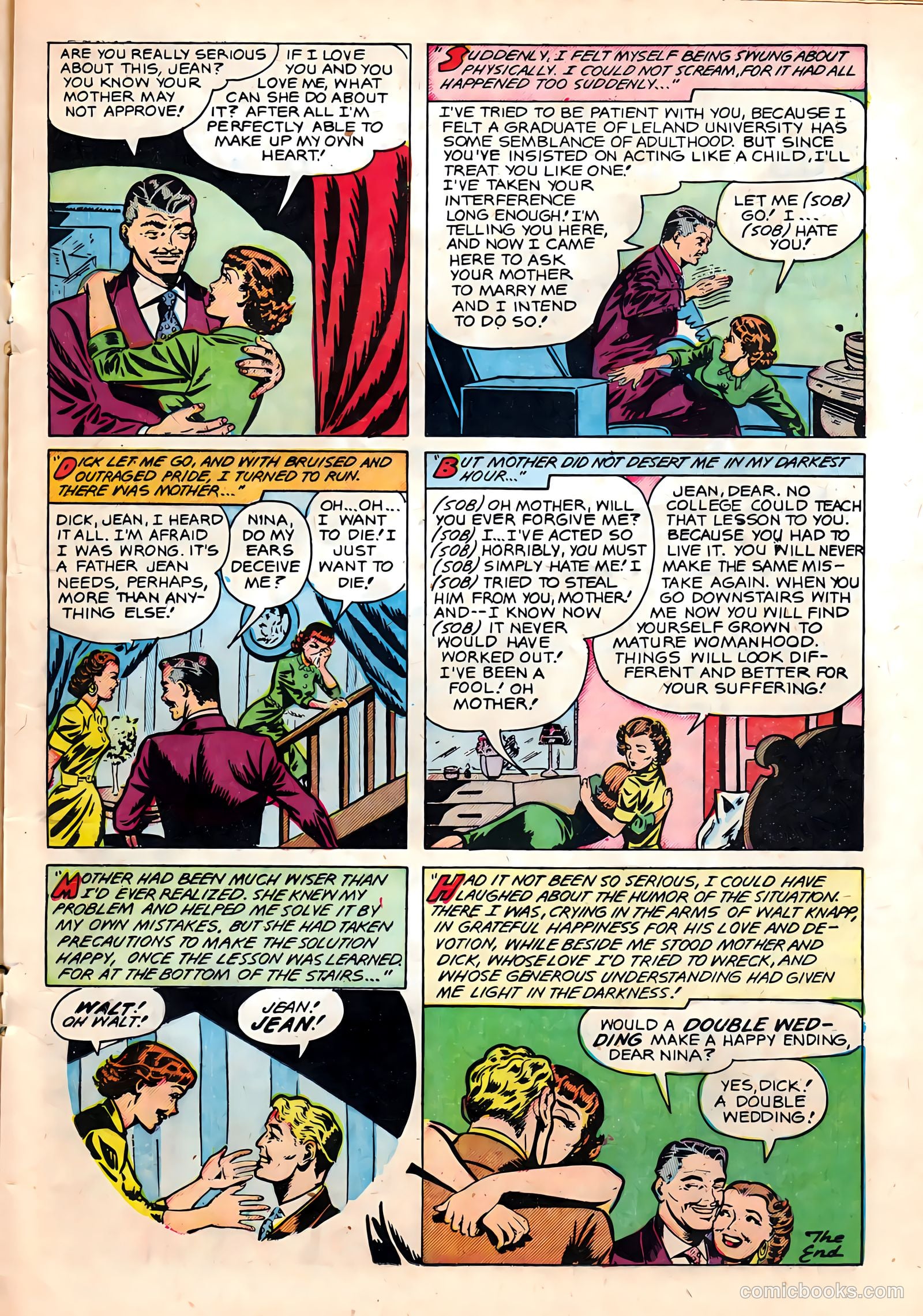 Campus Romances #2 (1949) — page 17 of 36