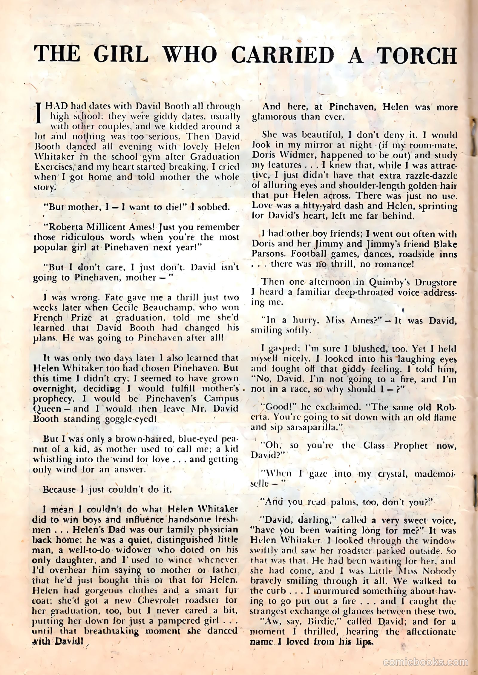 Campus Romances #2 (1949) — page 18 of 36