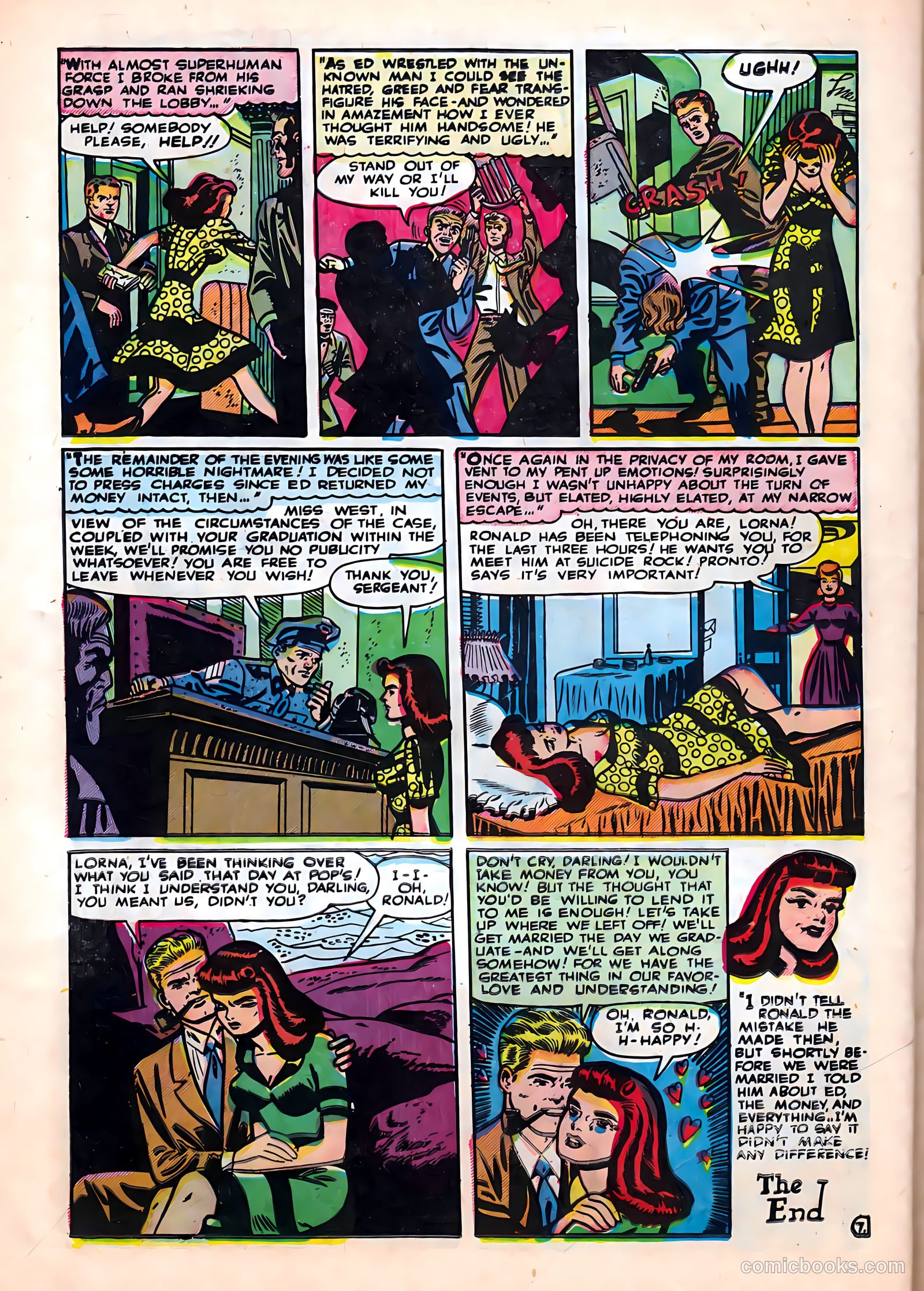 Campus Romances #2 (1949) — page 26 of 36