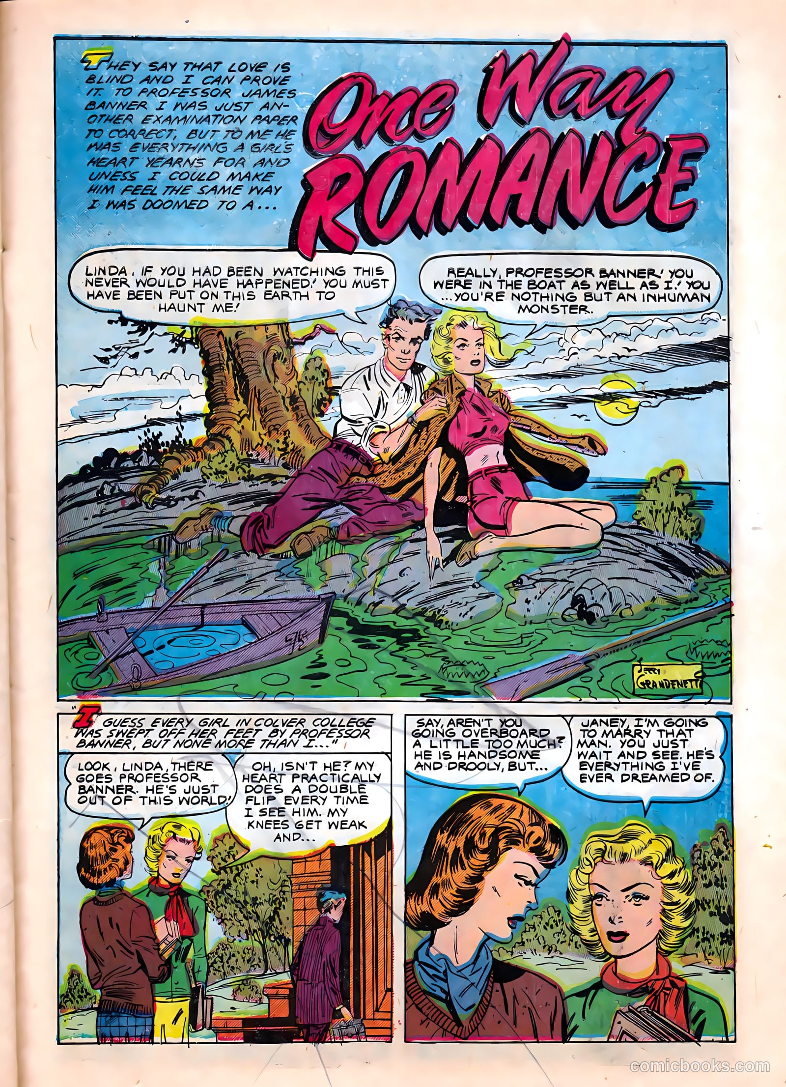 Campus Romances #2 (1949) — page 27 of 36