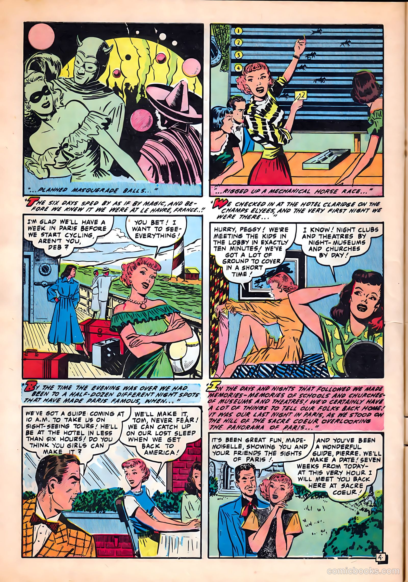 Campus Romances #3 (1950) — page 6 of 36