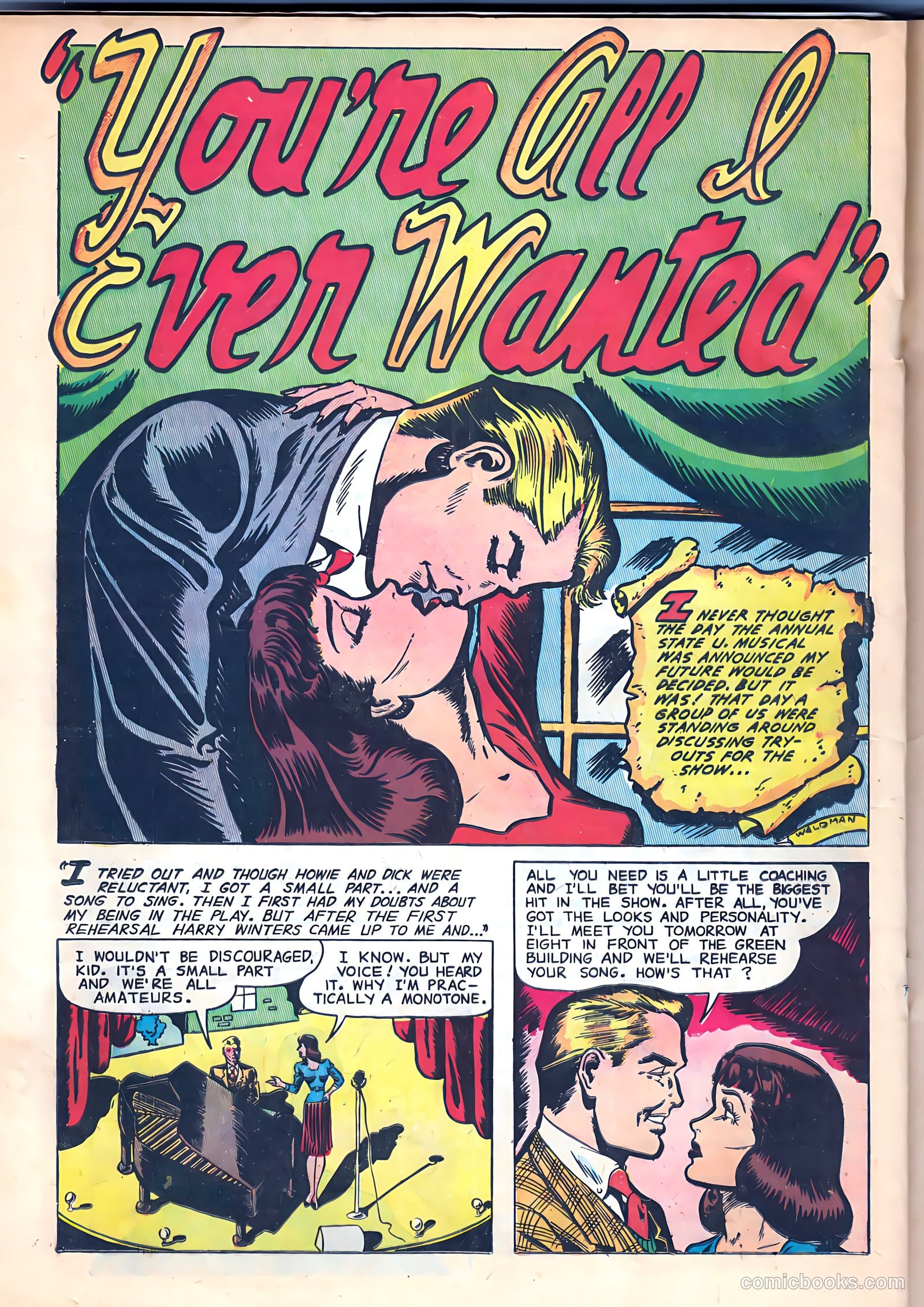 Campus Romances #3 (1950) — page 20 of 36