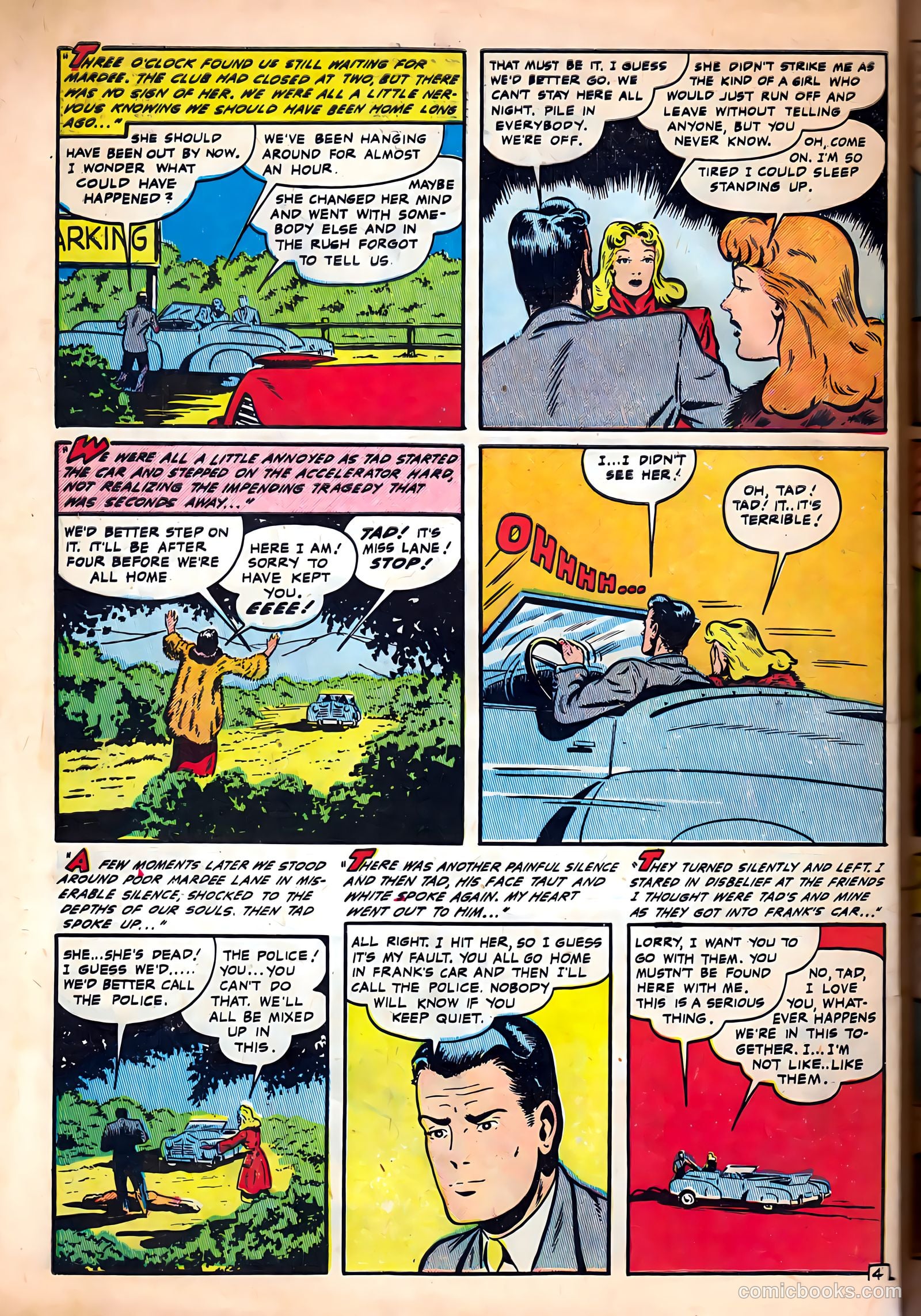 Campus Romances #3 (1950) — page 30 of 36