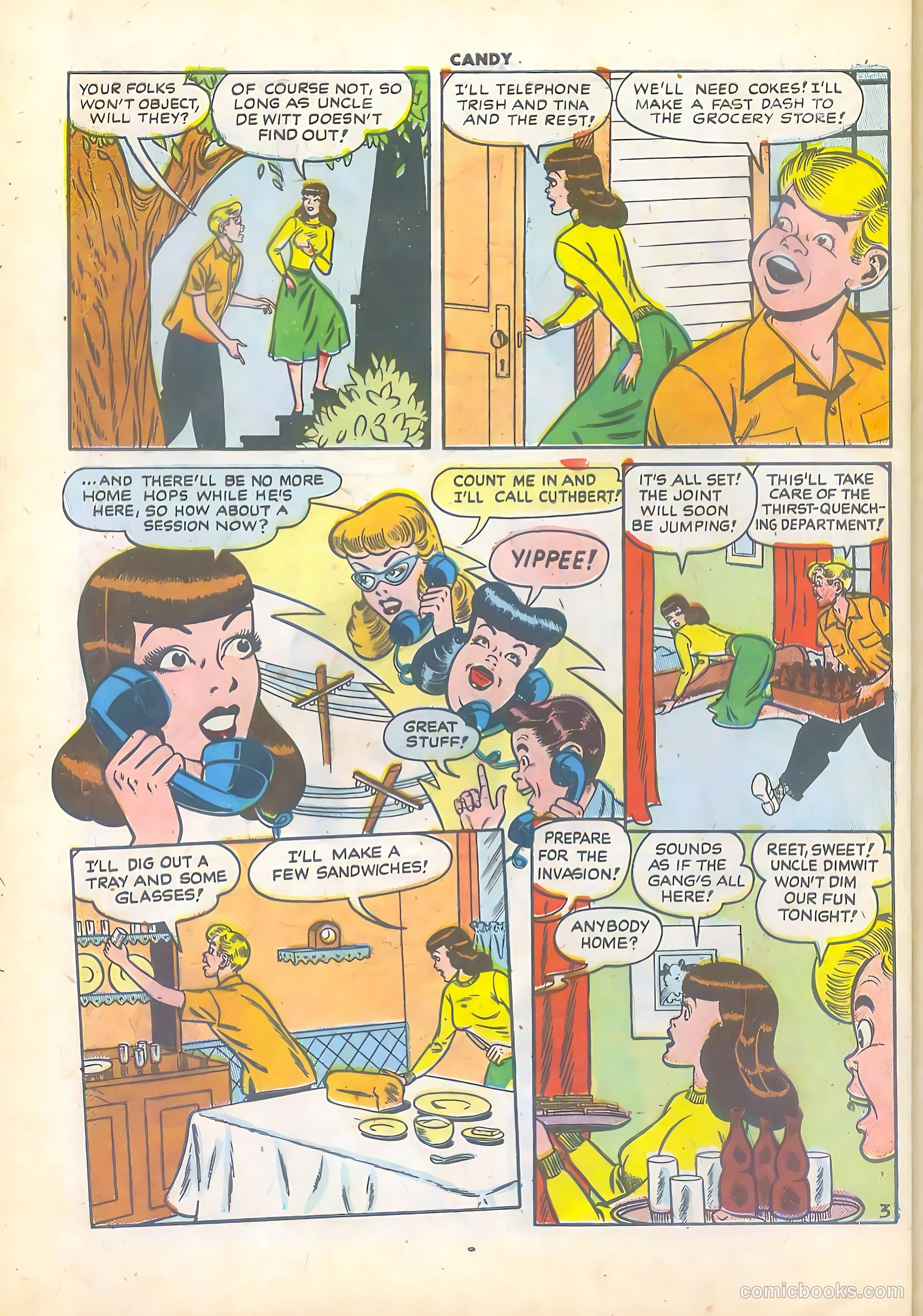Candy #12 (1949) — page 28 of 36