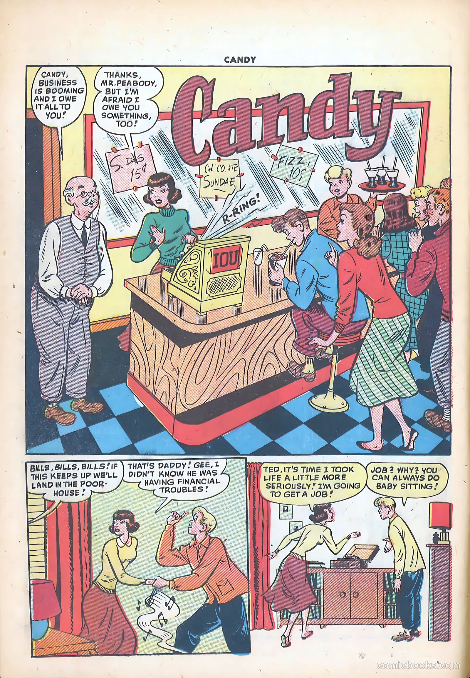 Candy #14 (1950) — page 12 of 36