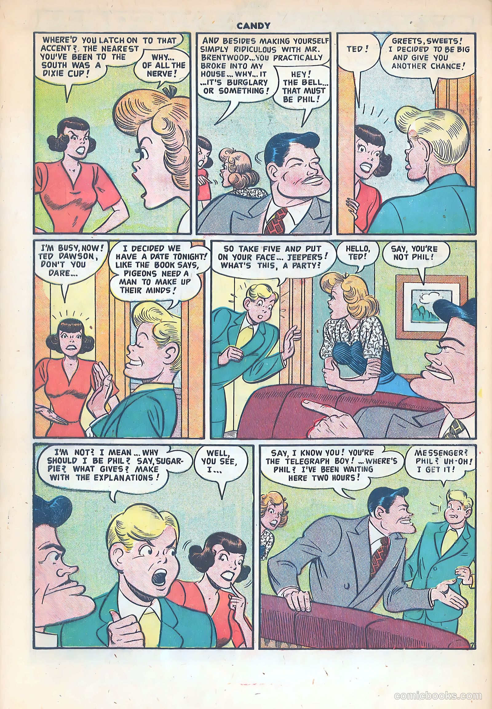 Candy #14 (1950) — page 32 of 36