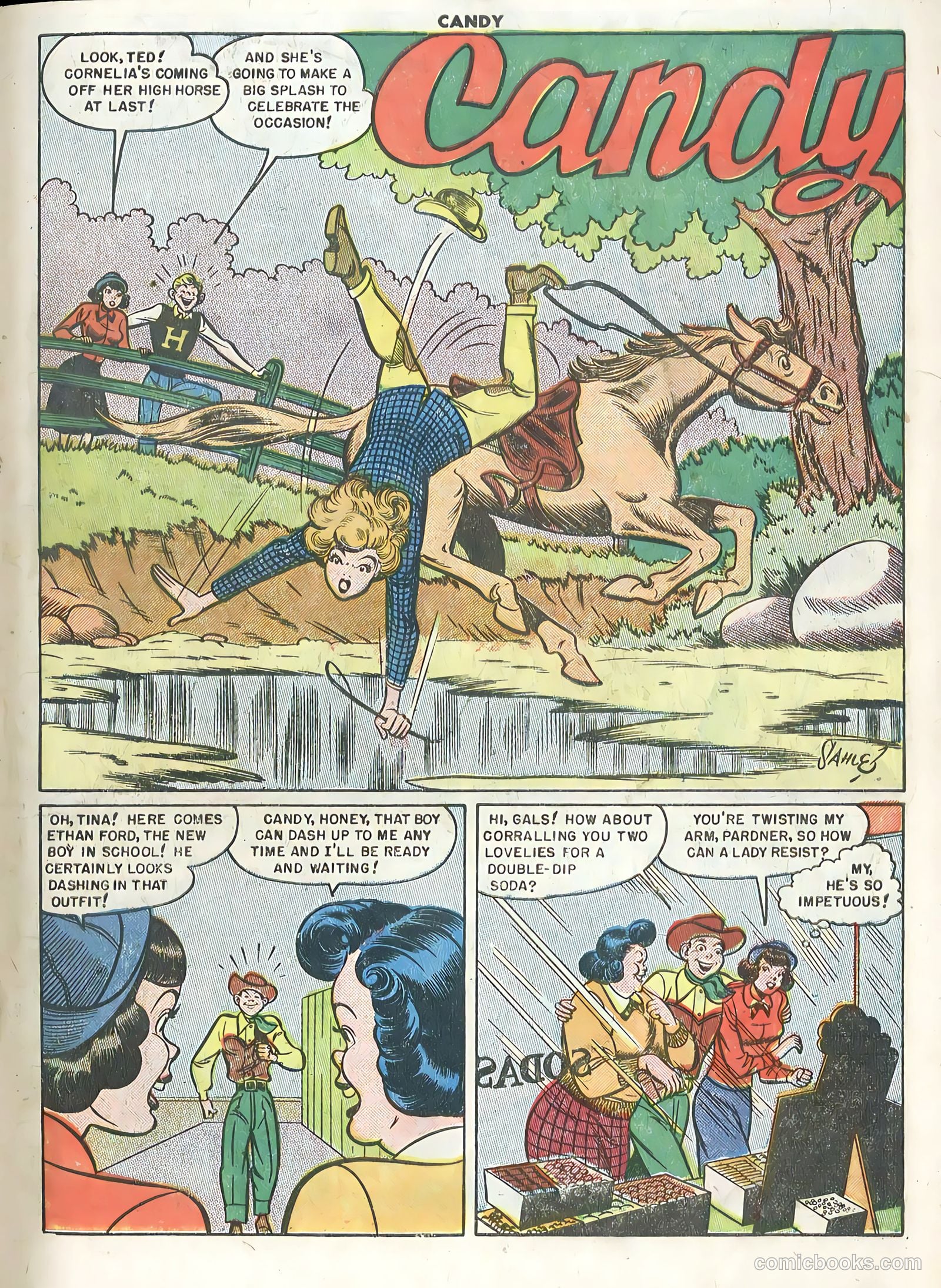 Candy #15 (1950) — page 3 of 36