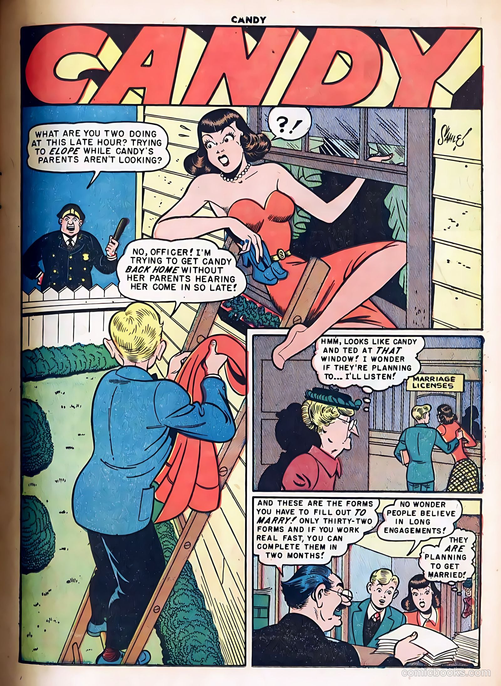 Candy #16 (1950) — page 3 of 36