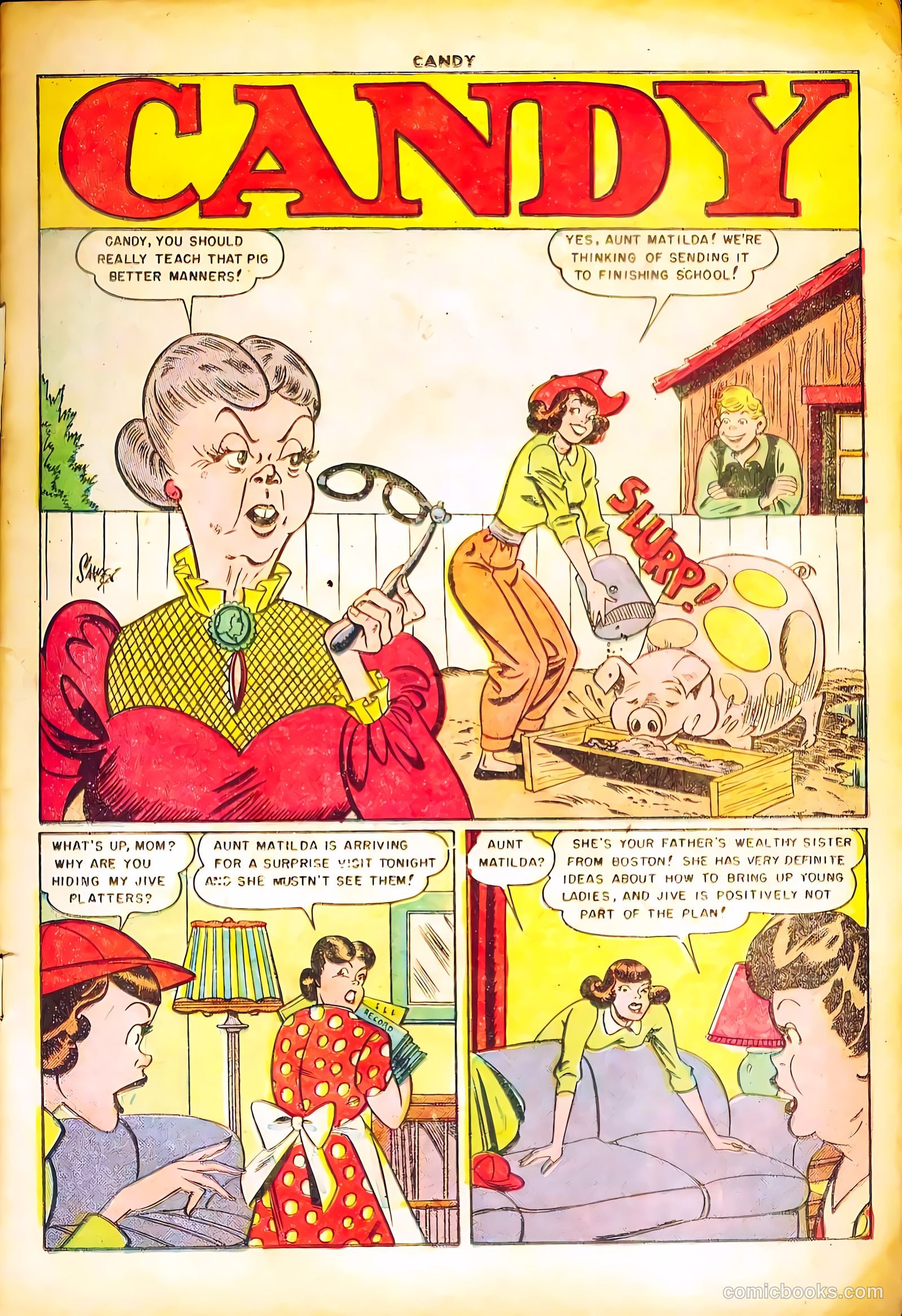 Candy #17 (1950) — page 3 of 36