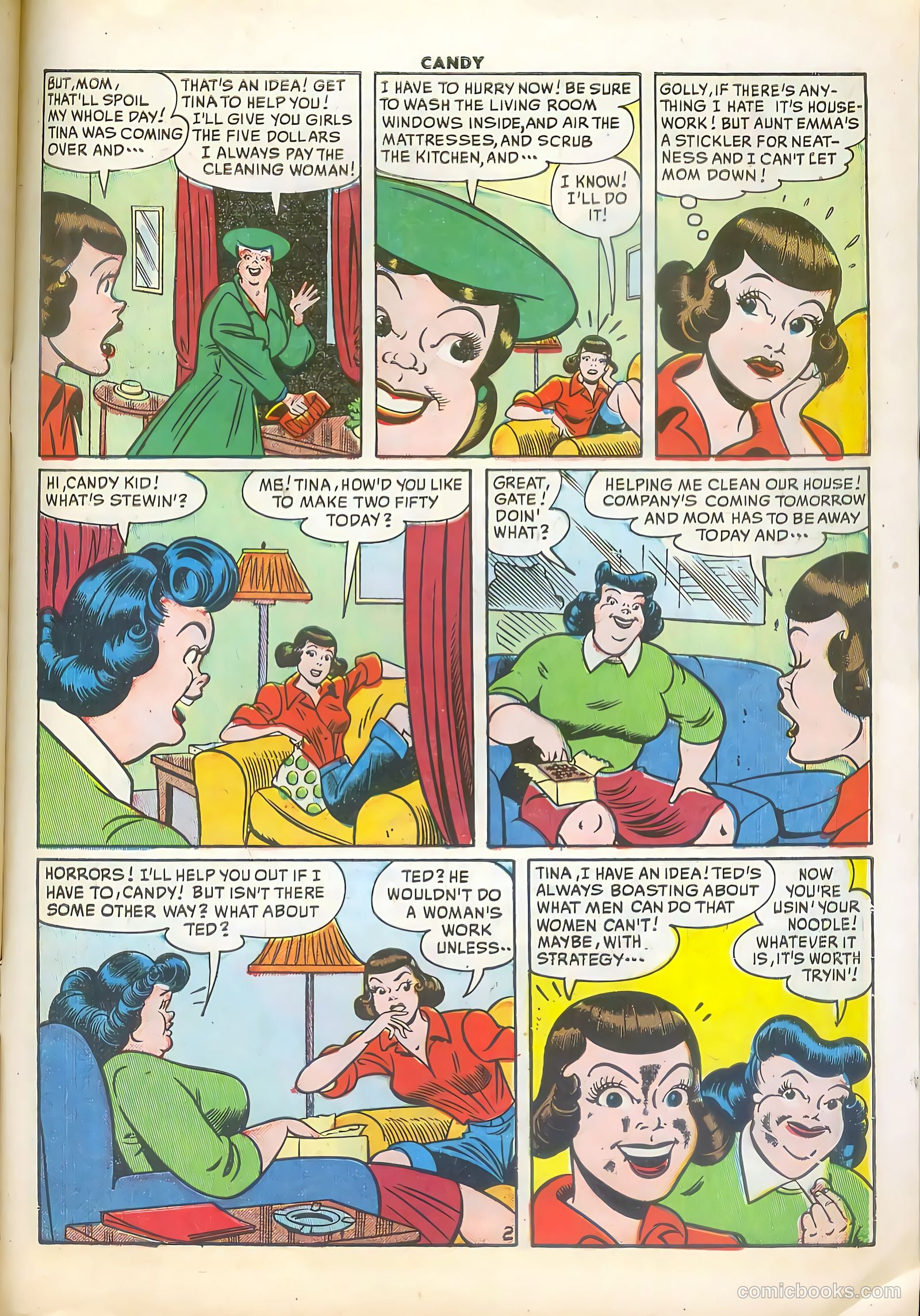 Candy #19 (1950) — page 43 of 52
