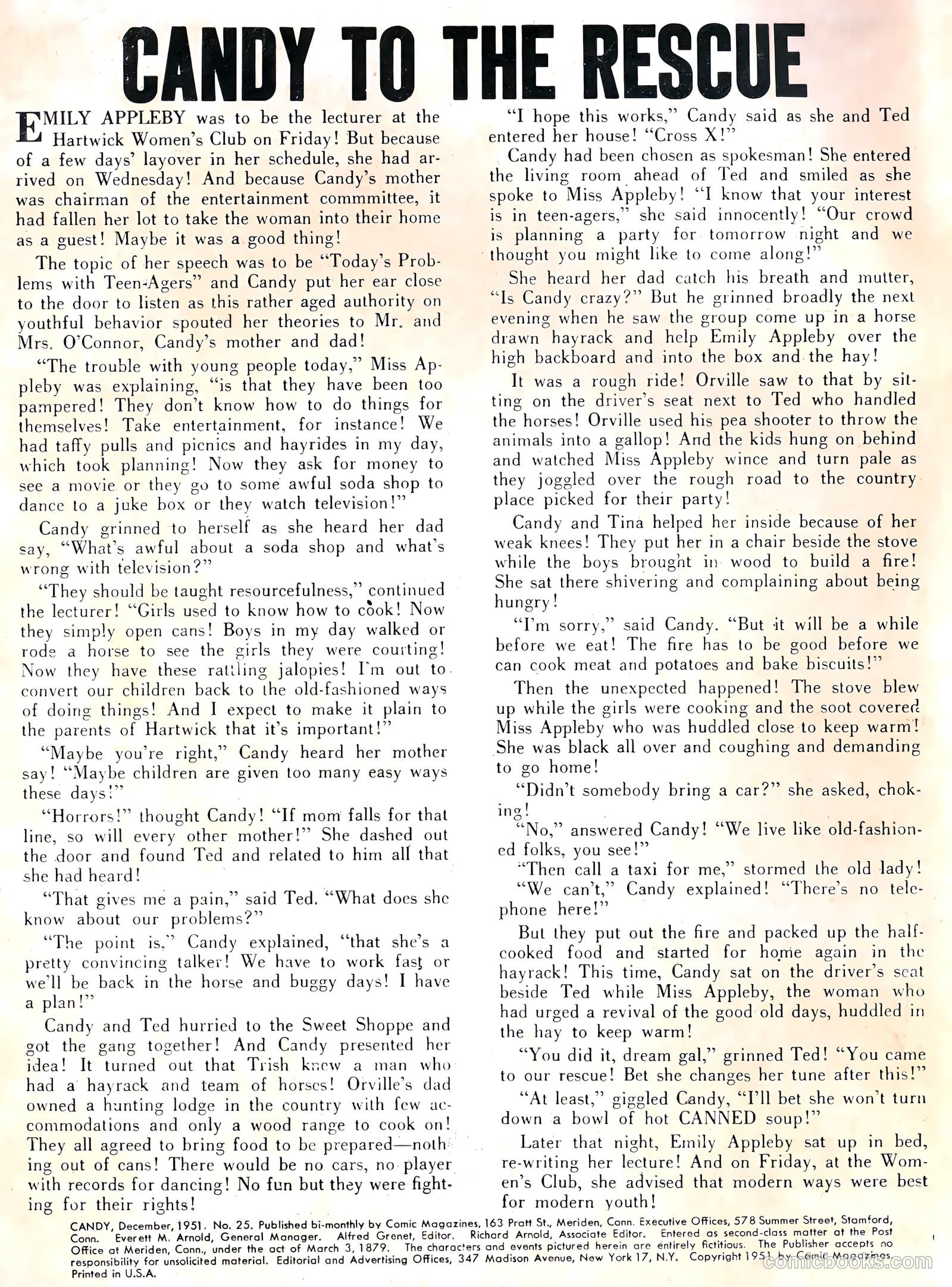 Candy #25 (1951) — page 2 of 36