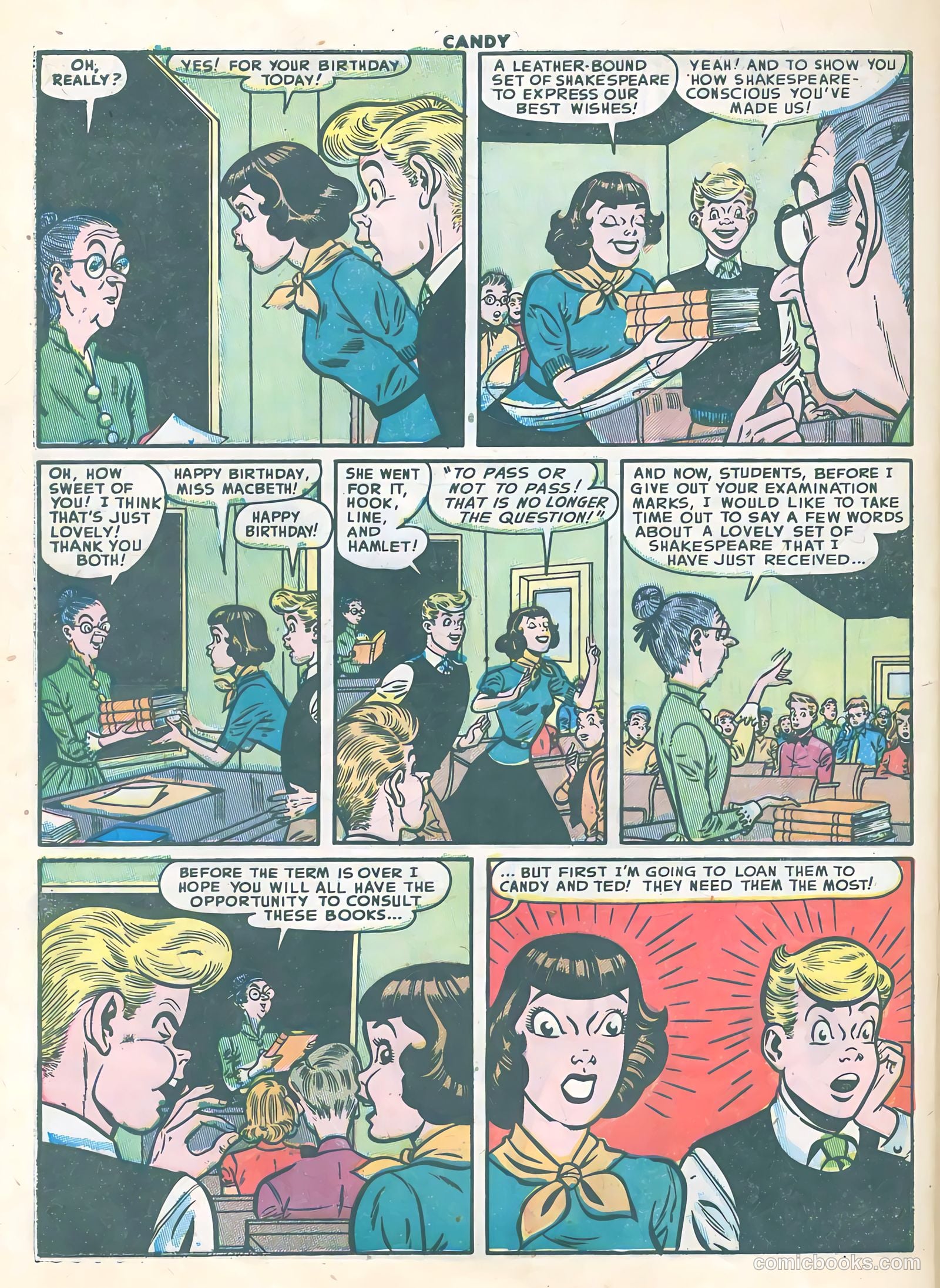 Candy #28 (1952) — page 28 of 36