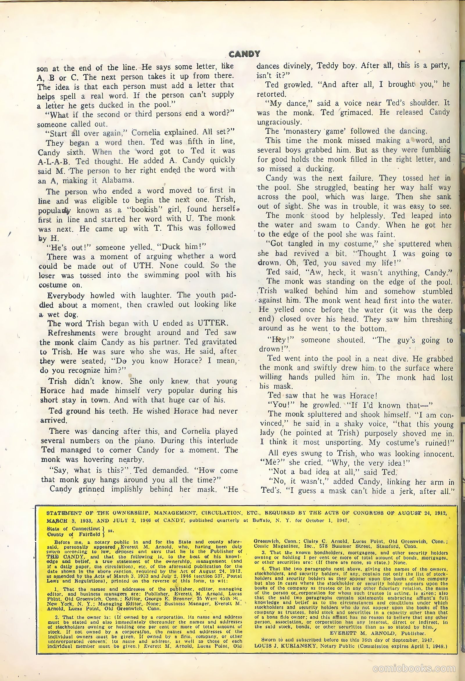 Candy #3 (1948) — page 42 of 54