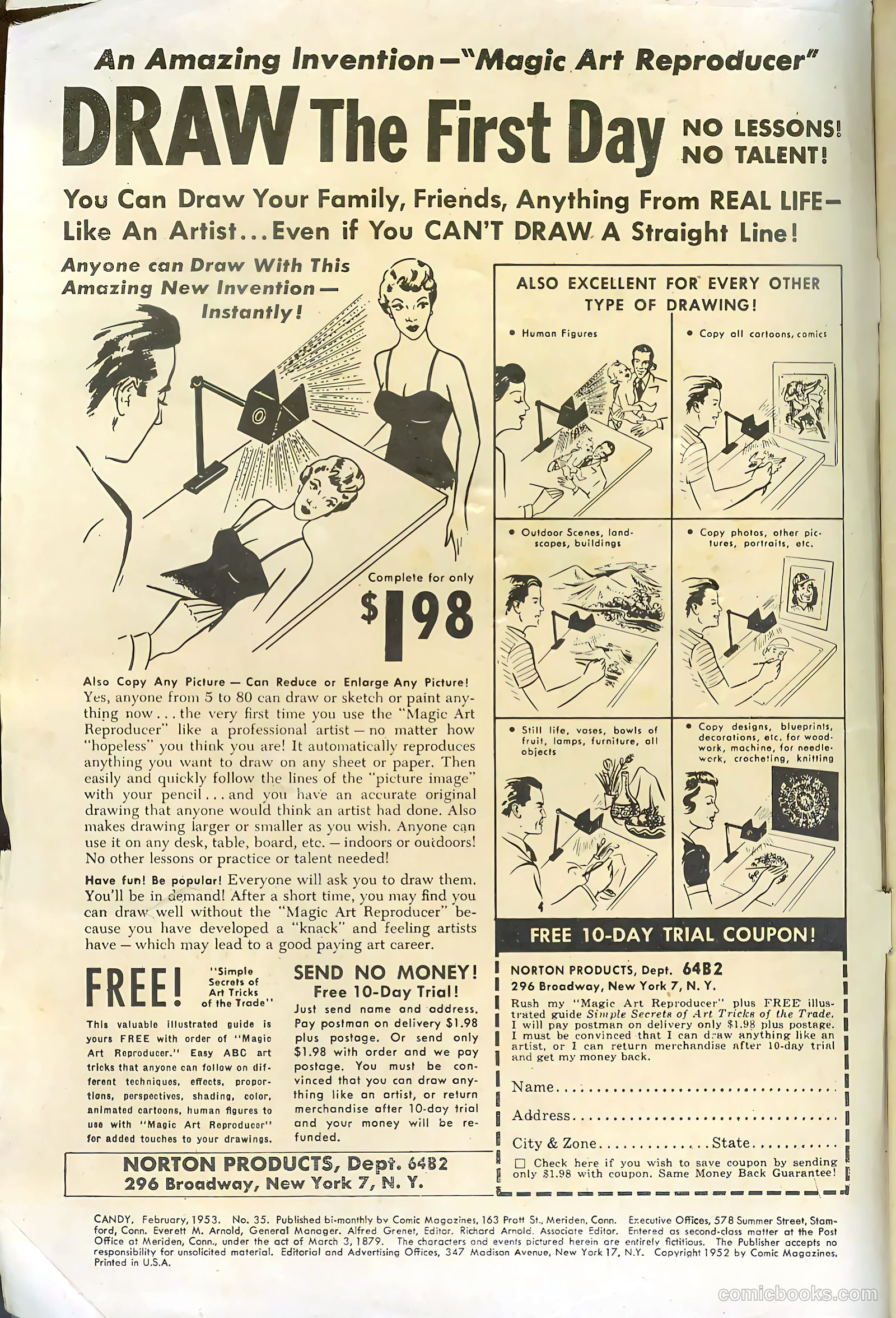 Candy #35 (1953) — page 2 of 36