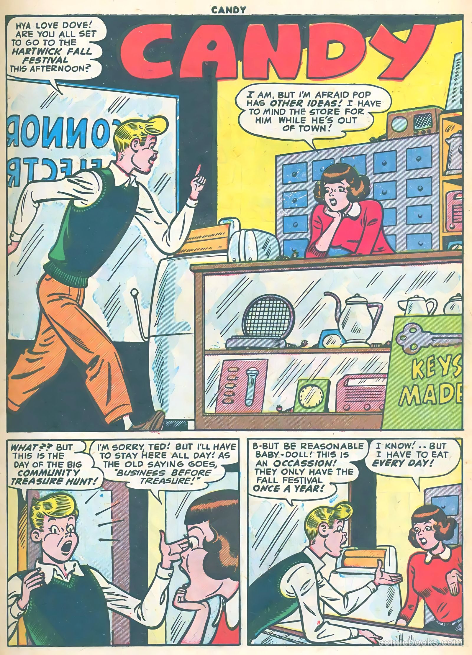 Candy #36 (1953) — page 3 of 36