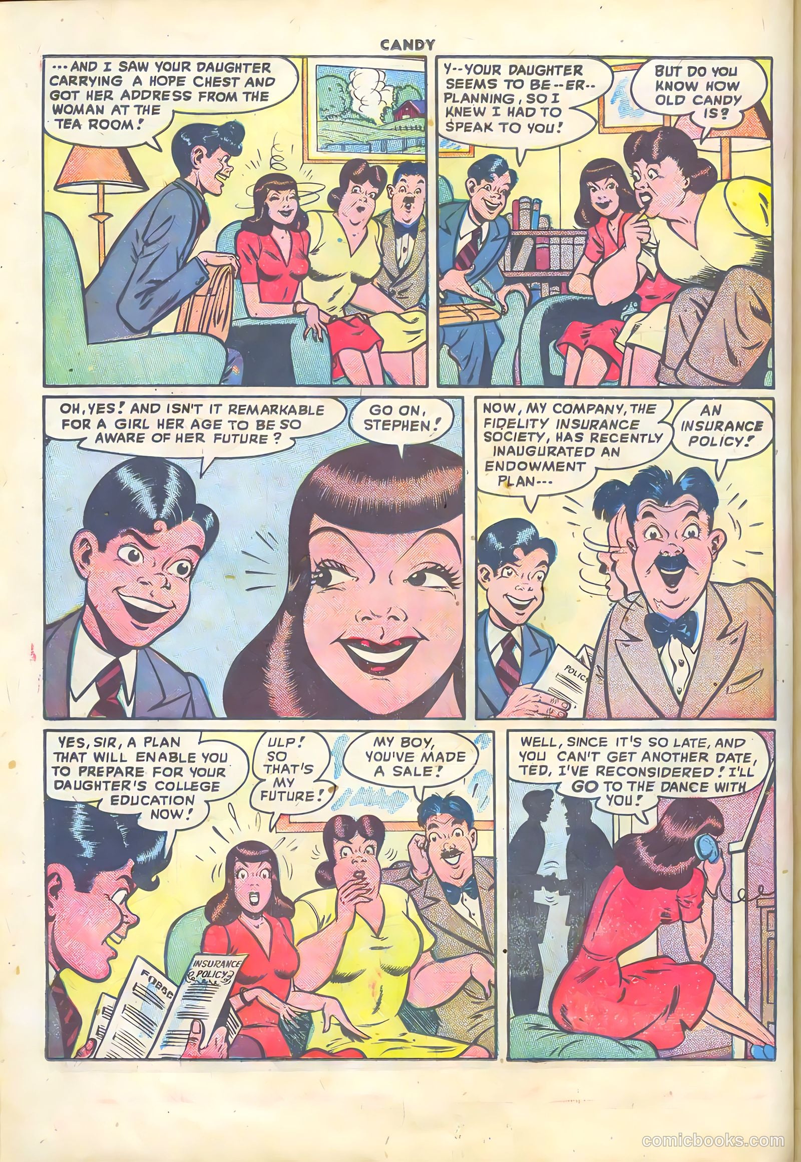 Candy #4 (1948) — page 32 of 52