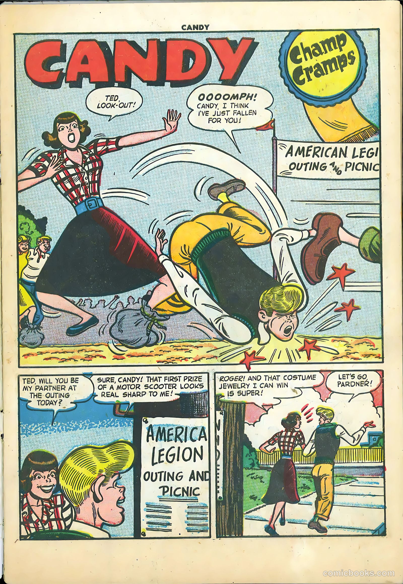Candy #40 (1953) — page 3 of 36