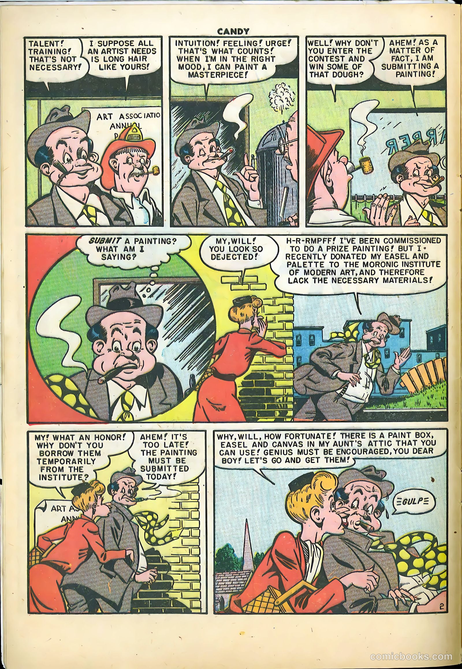 Candy #40 (1953) — page 8 of 36
