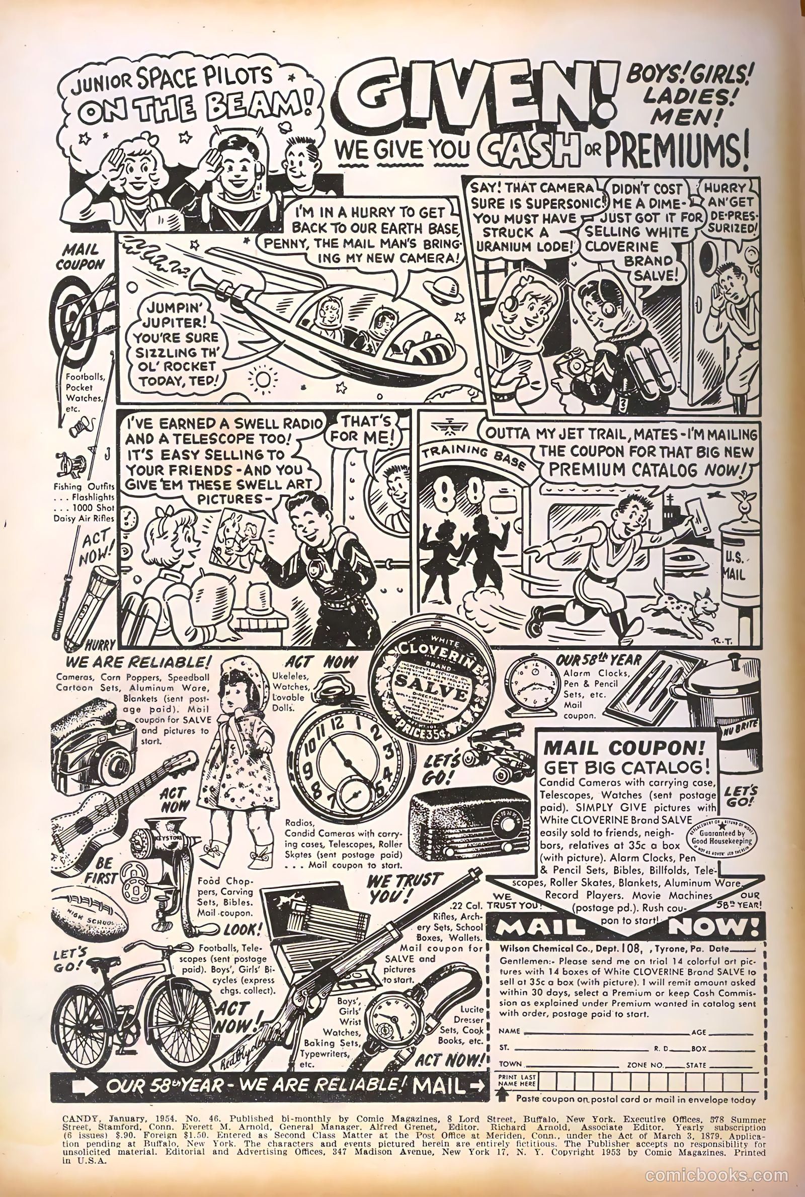 Candy #46 (1954) — page 2 of 36