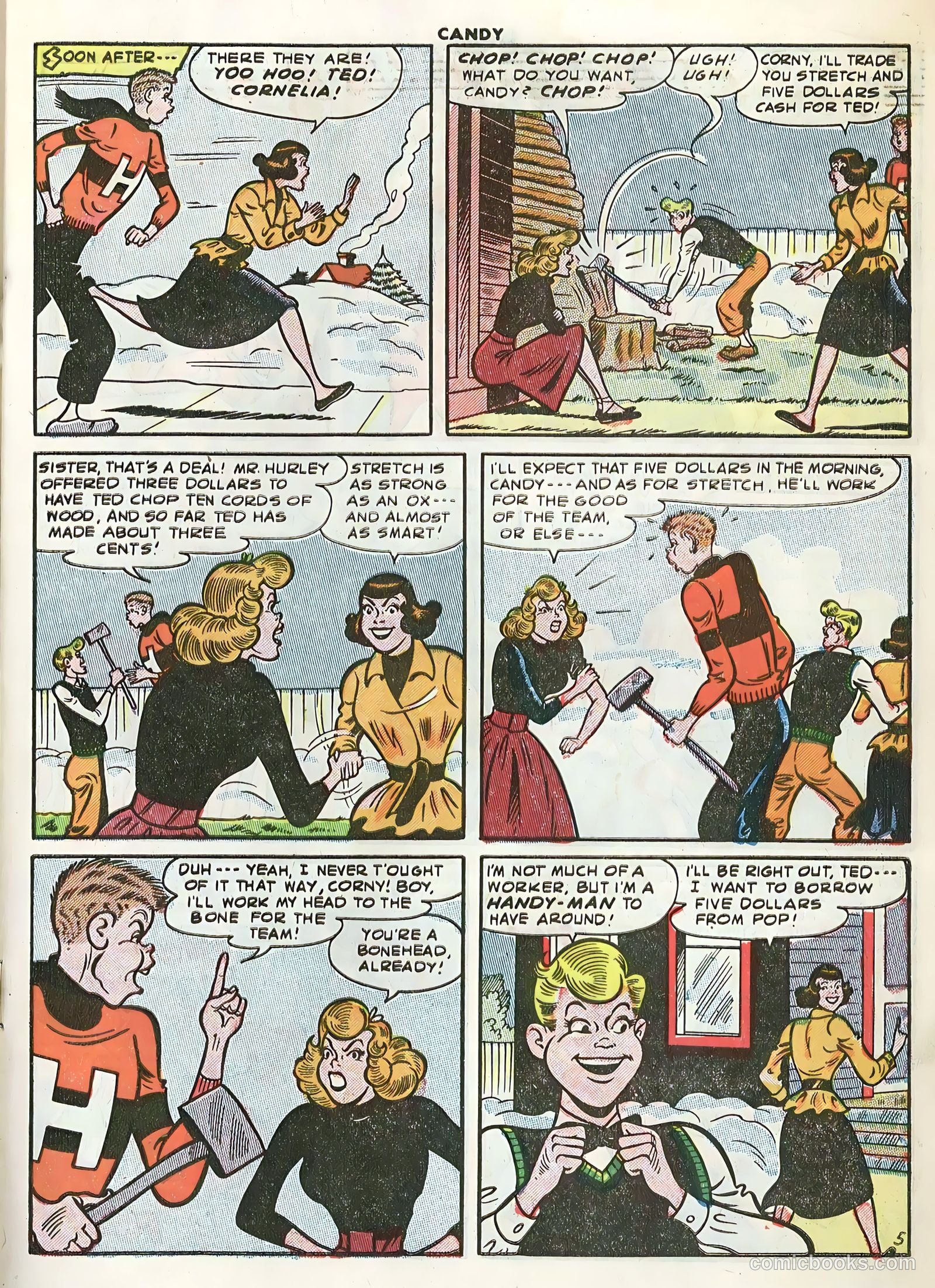 Candy #48 (1954) — page 7 of 36