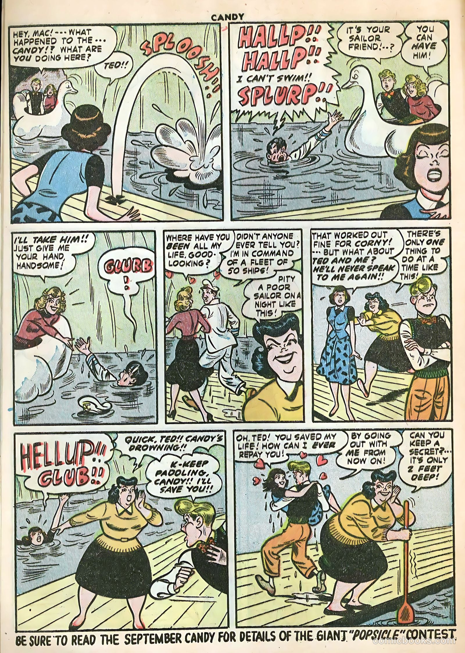 Candy #49 (1954) — page 8 of 36