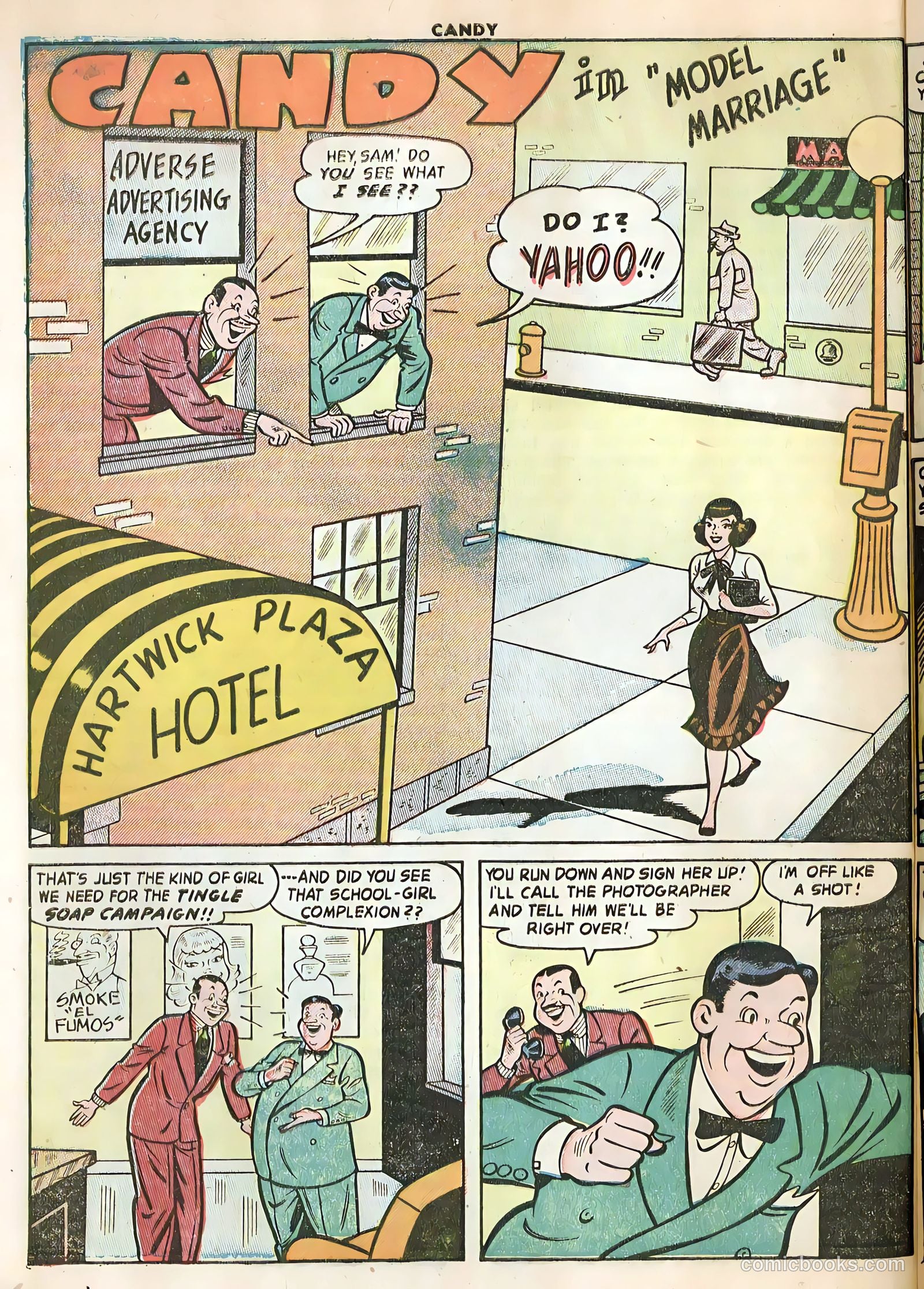 Candy #49 (1954) — page 28 of 36