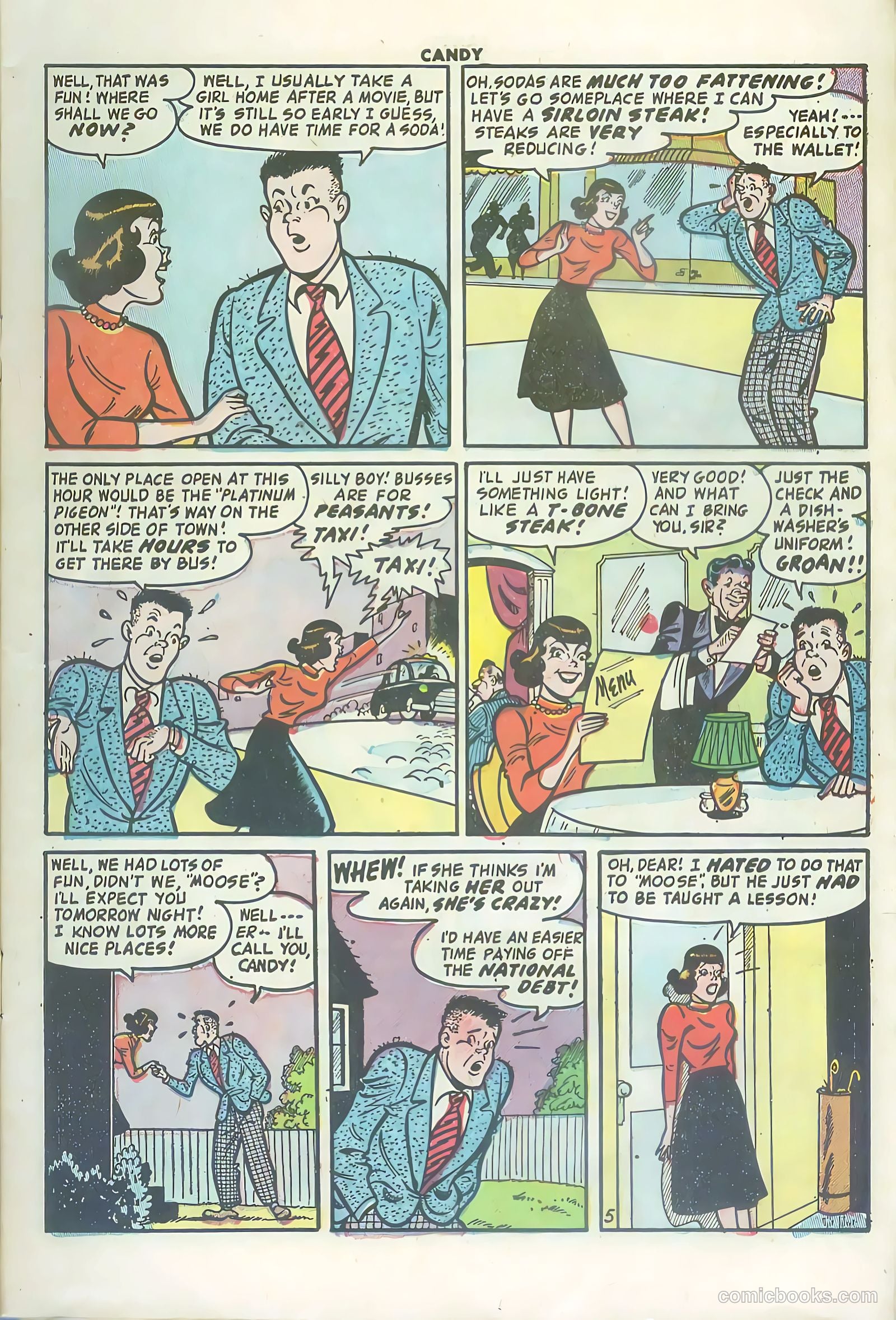 Candy #50 (1954) — page 7 of 36