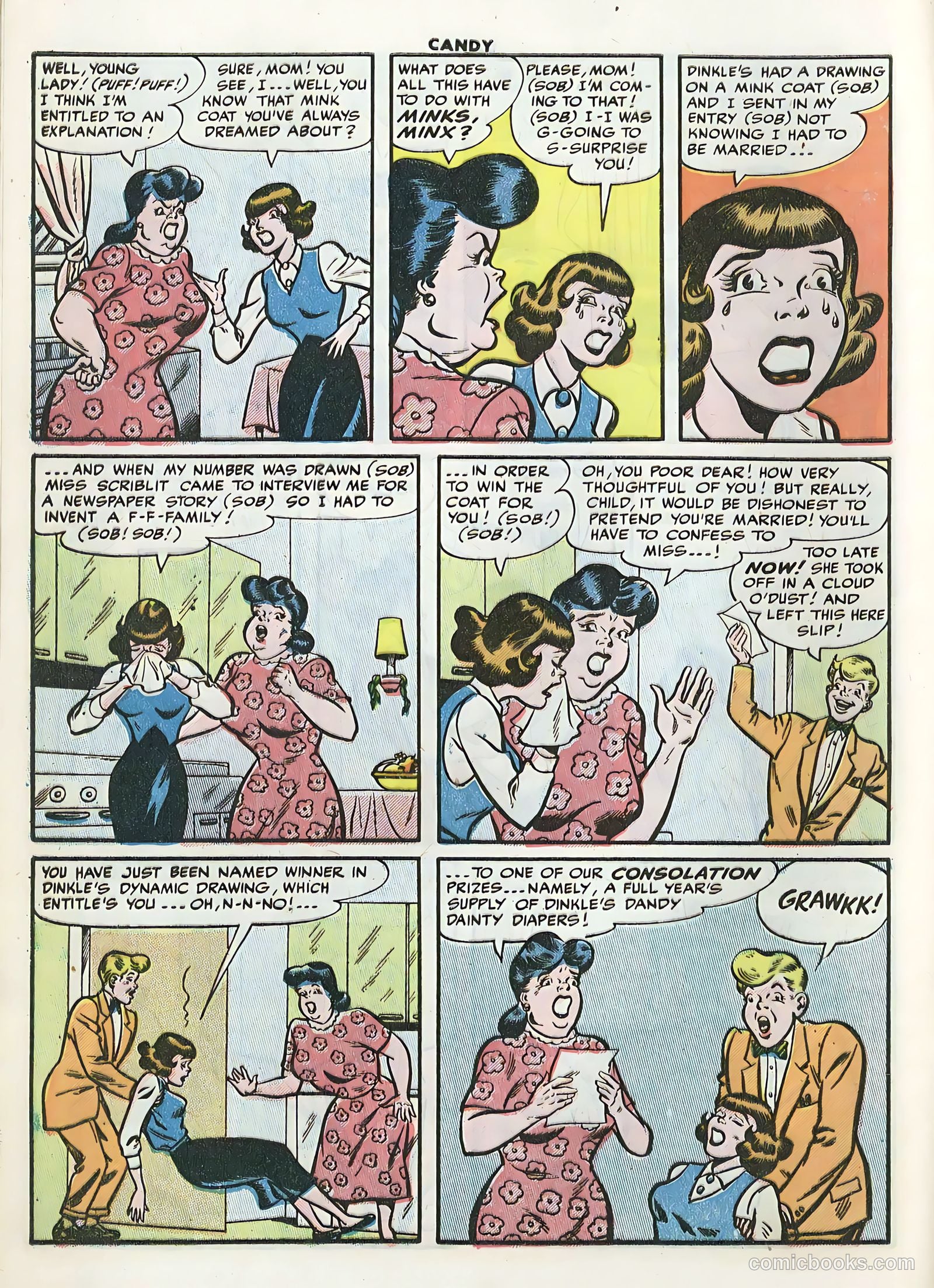 Candy #52 (1955) — page 8 of 36