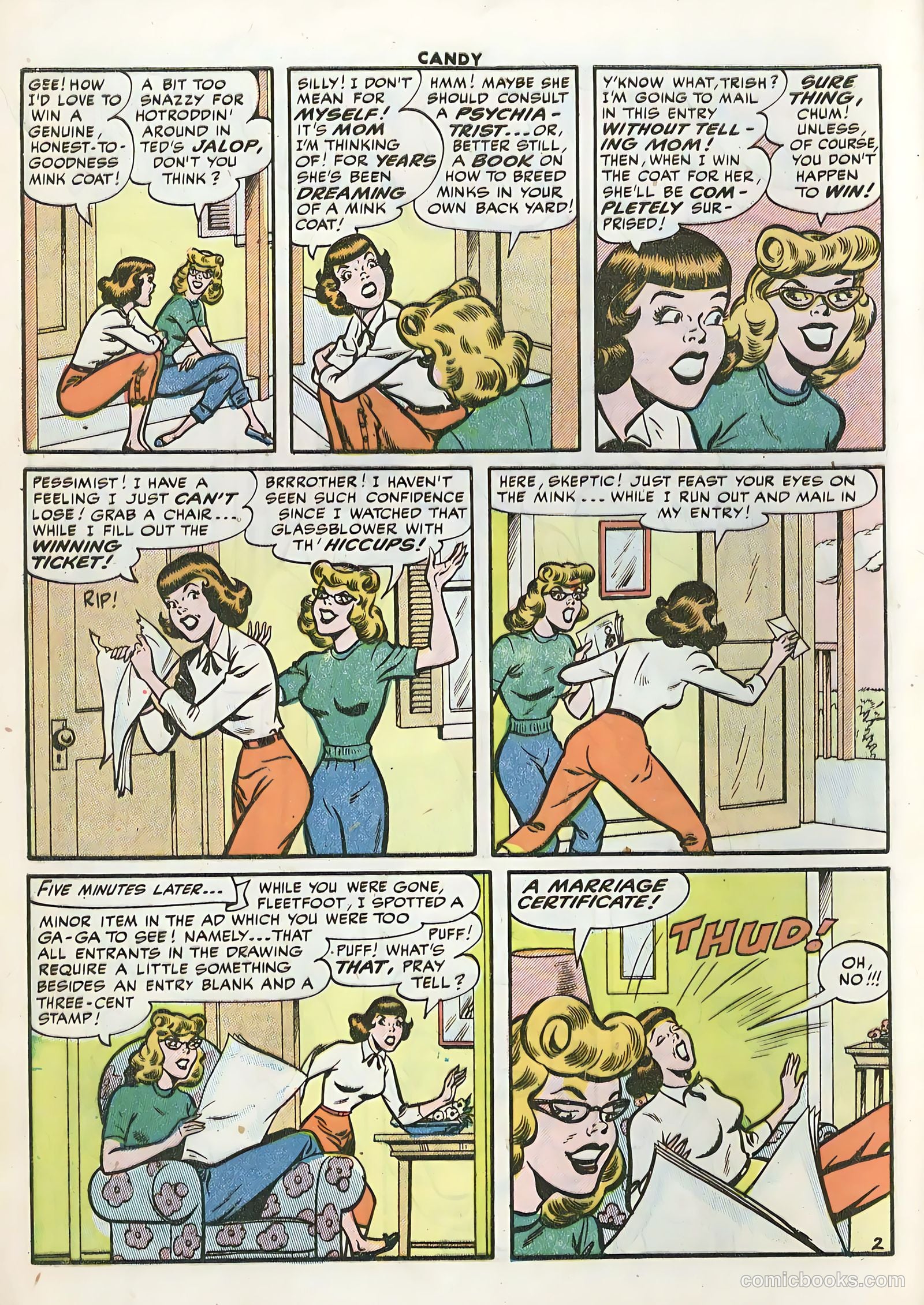 Candy #52 (1955) — page 4 of 36