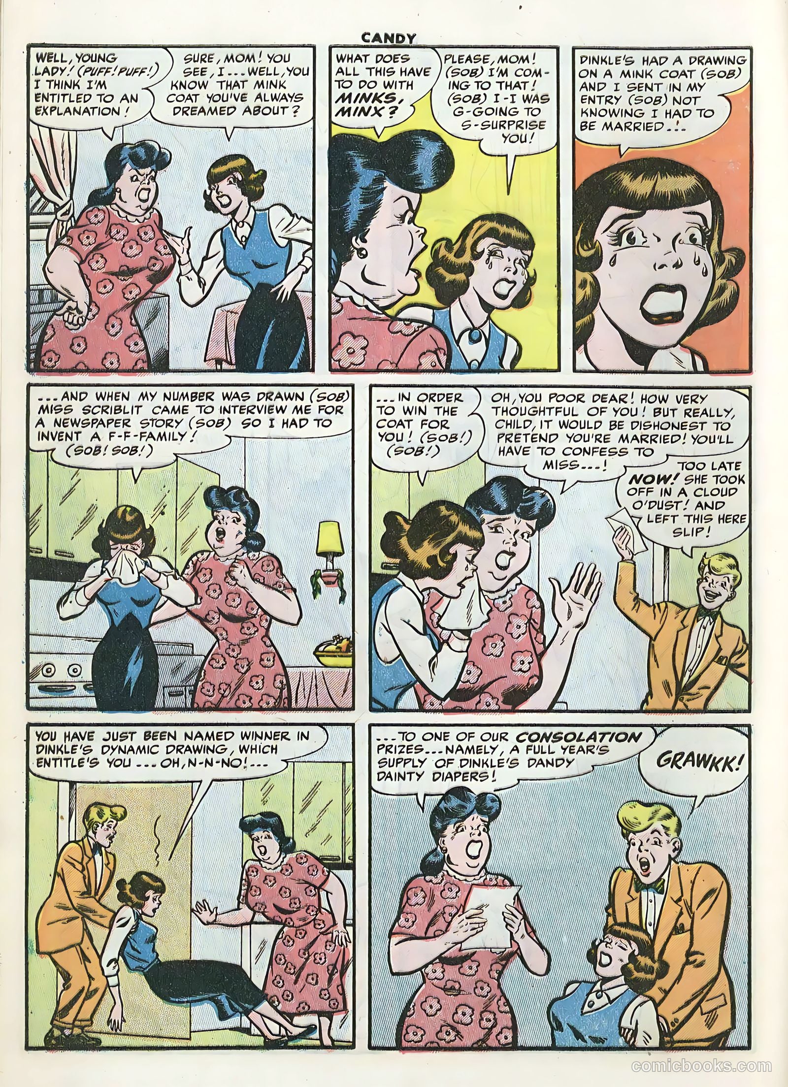 Candy #52 (1955) — page 8 of 36