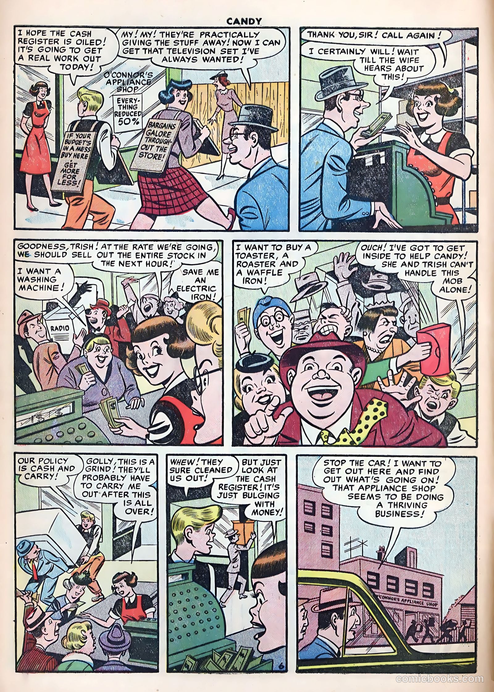 Candy #53 (1955) — page 8 of 36