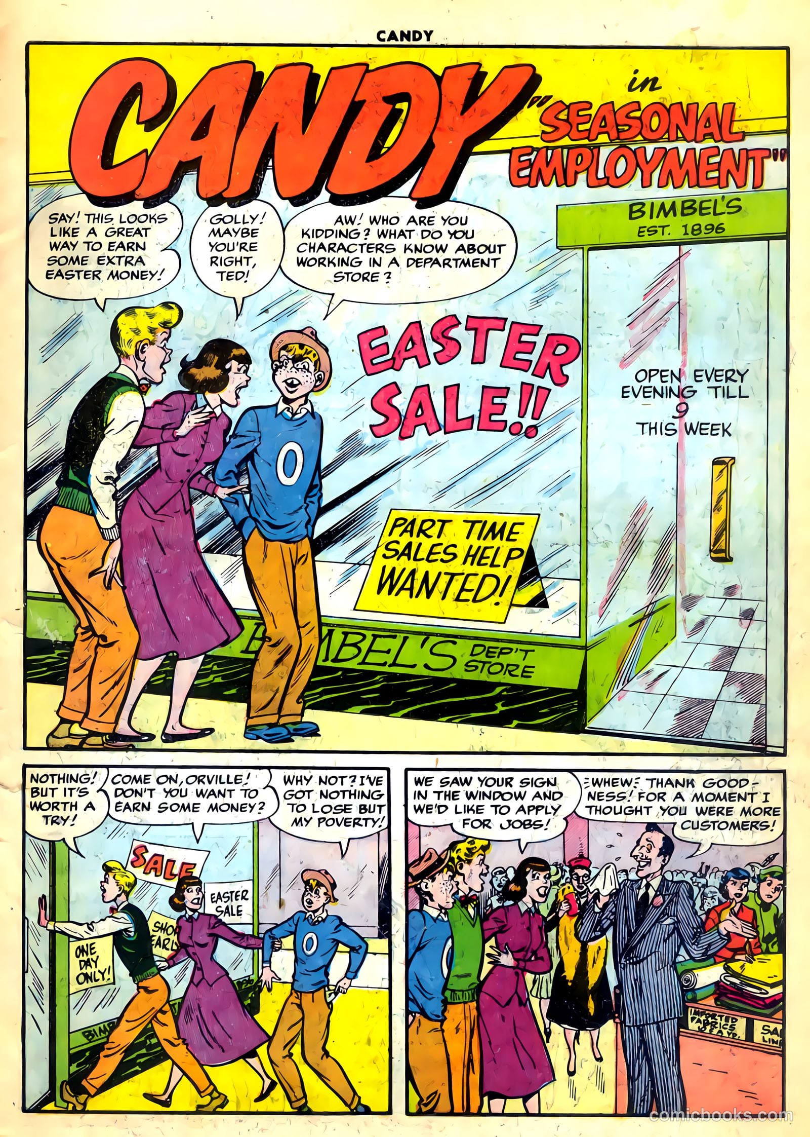 Candy #54 (1955) — page 3 of 36