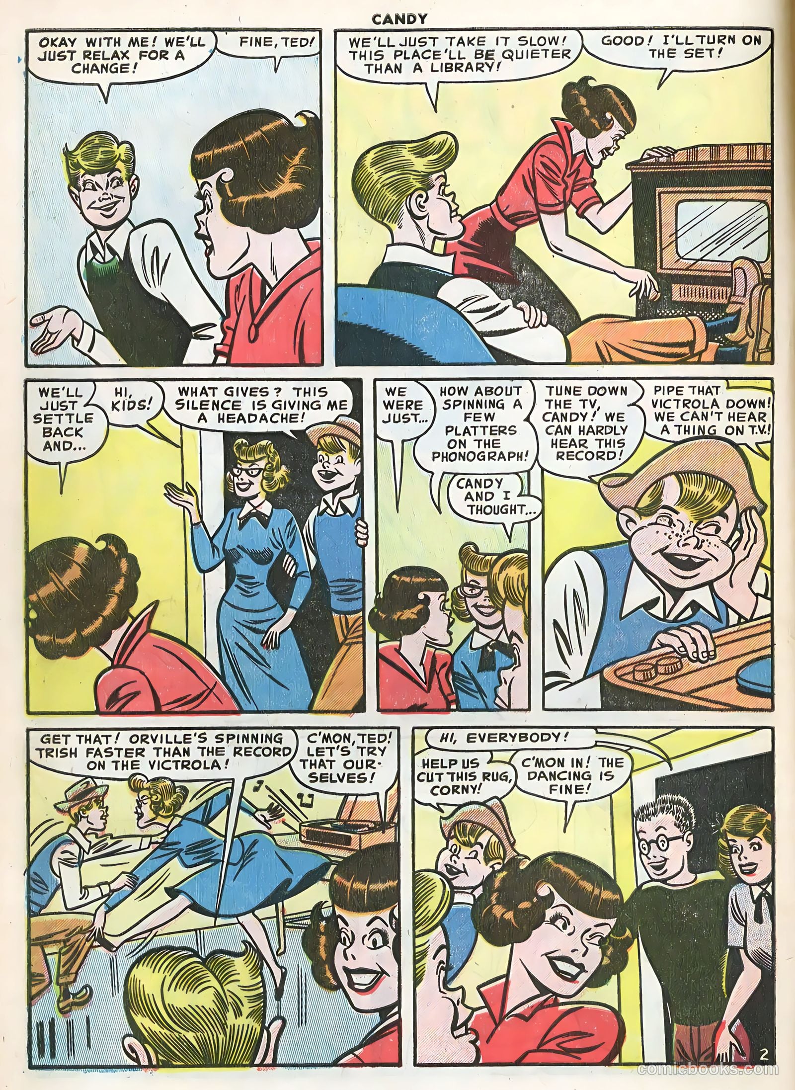 Candy #57 (1955) — page 4 of 36