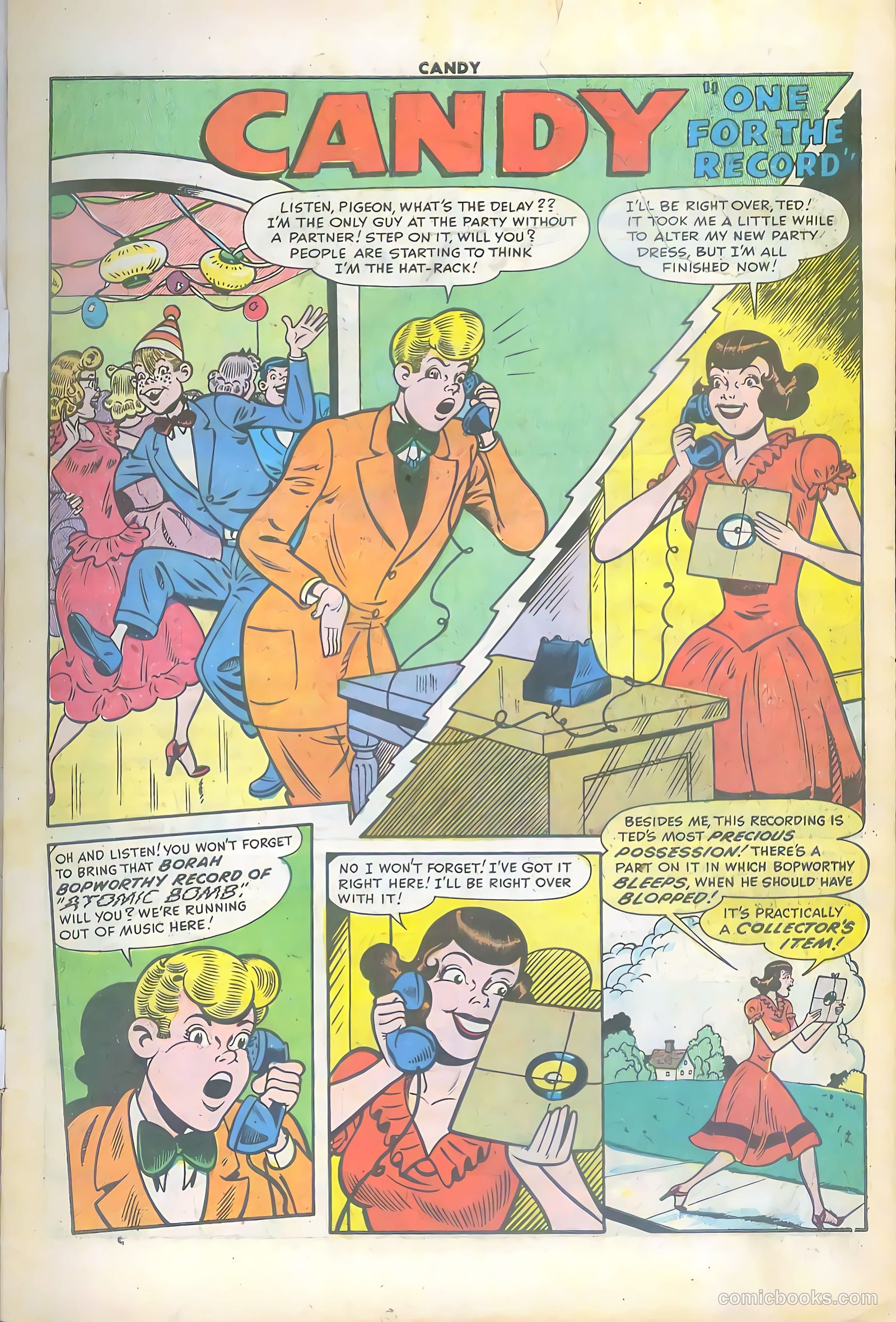 Candy #61 (1956) — page 3 of 36
