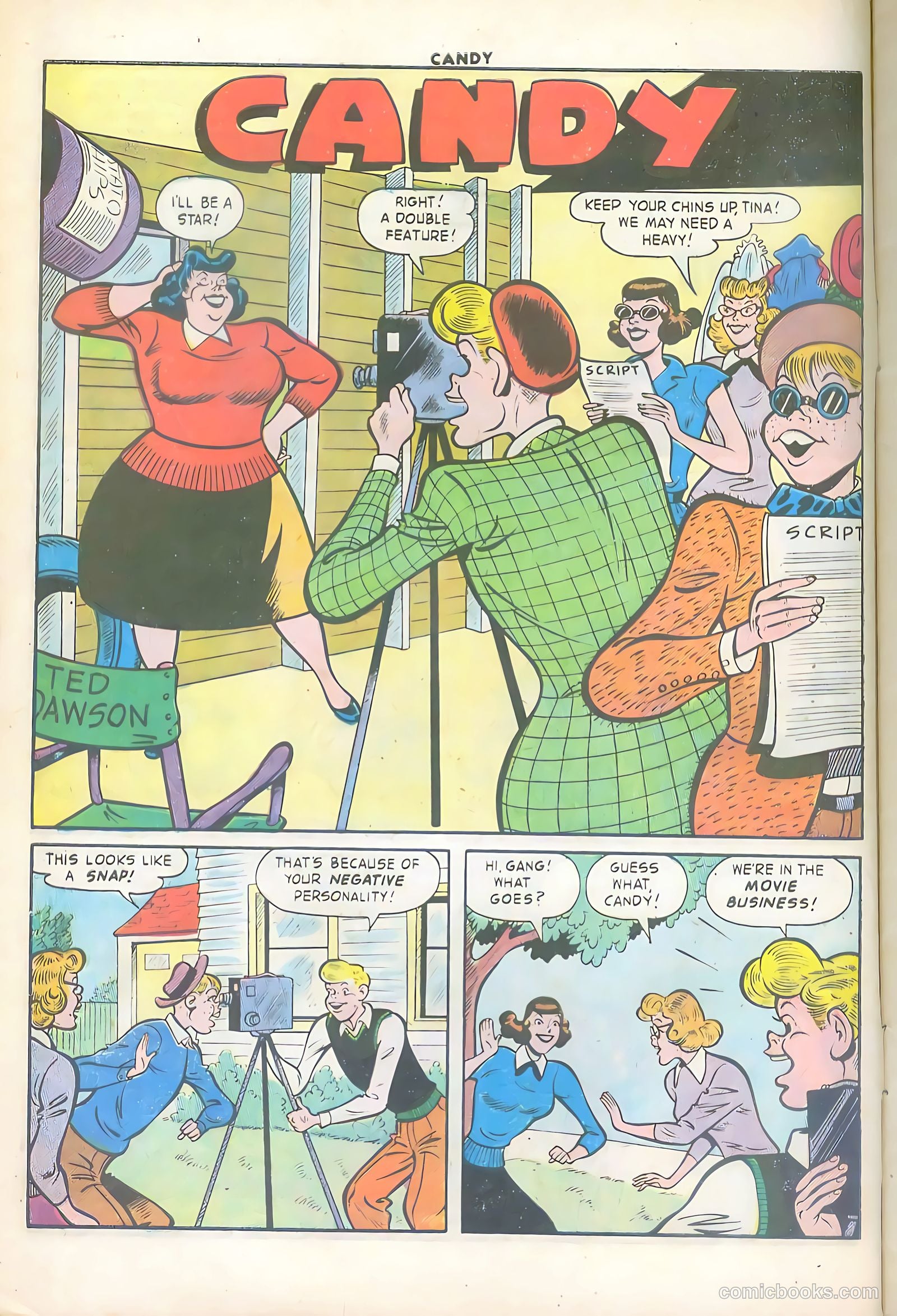Candy #61 (1956) — page 8 of 36