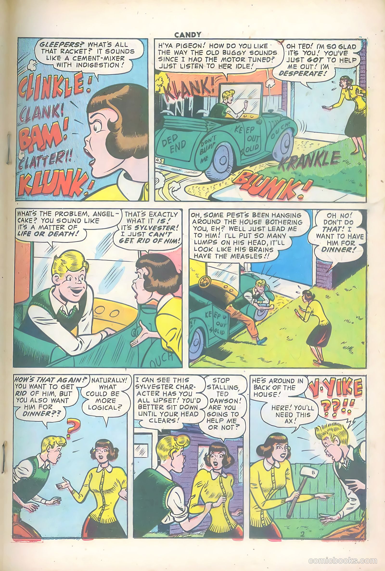 Candy #61 (1956) — page 19 of 36
