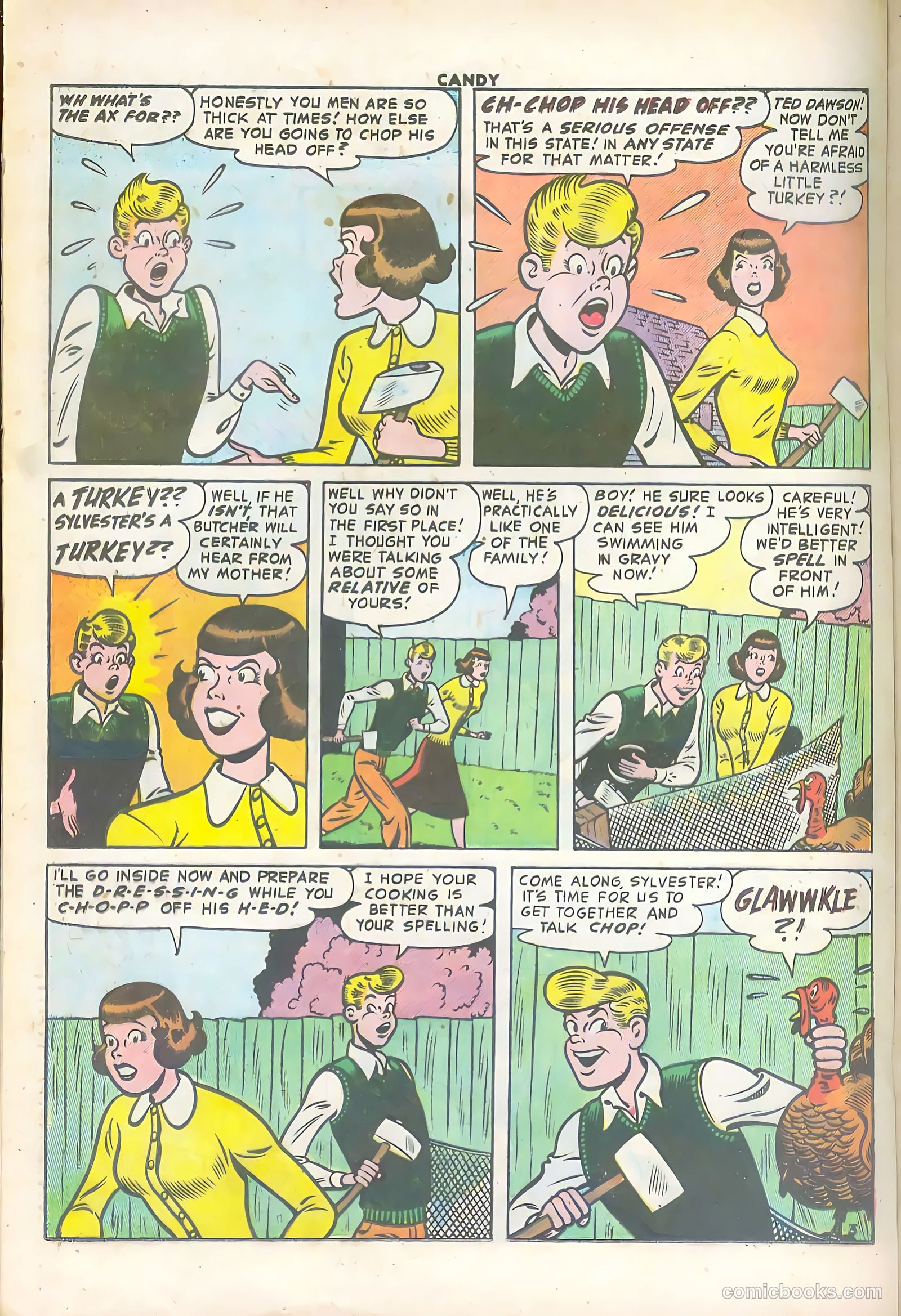 Candy #61 (1956) — page 20 of 36