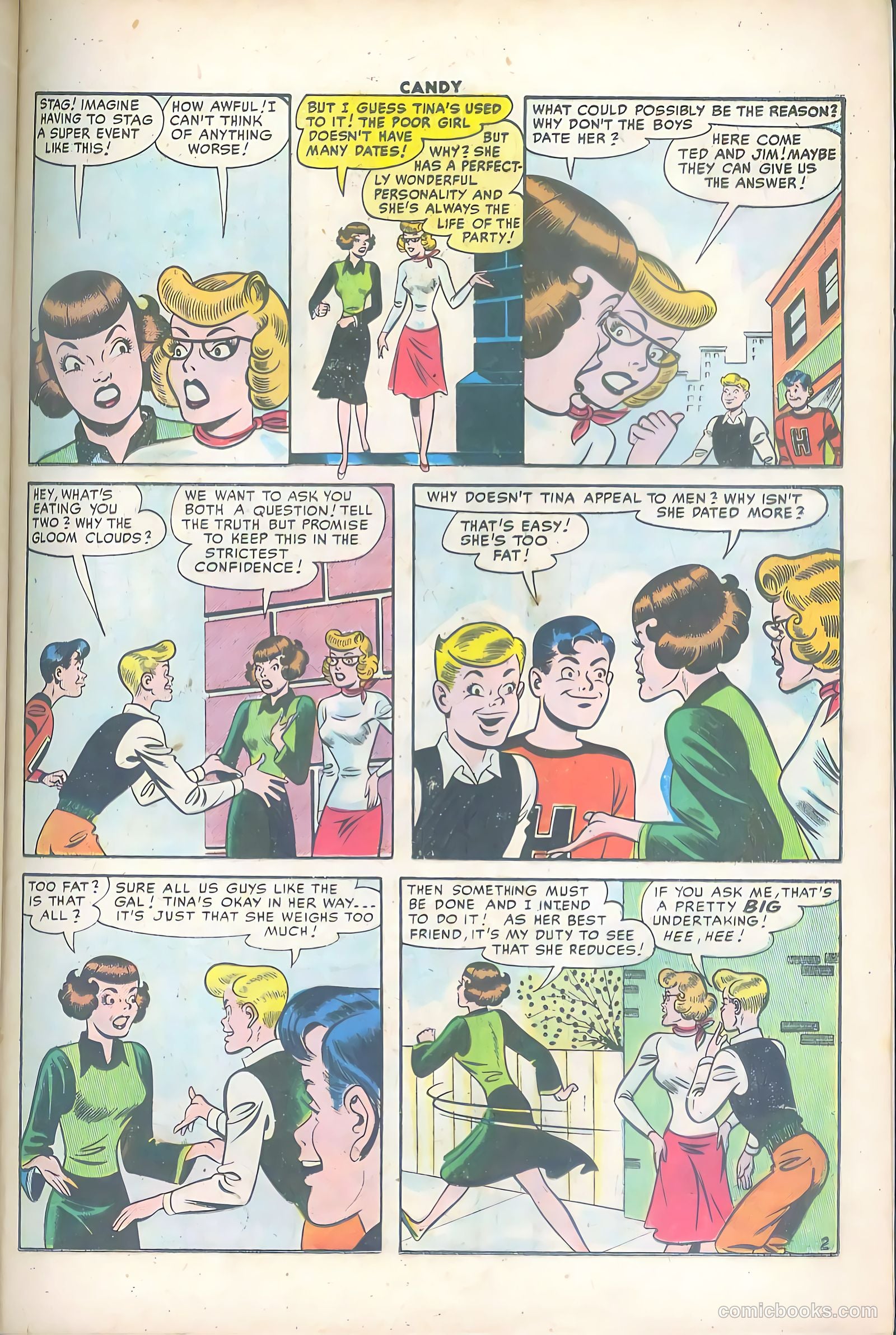 Candy #61 (1956) — page 25 of 36