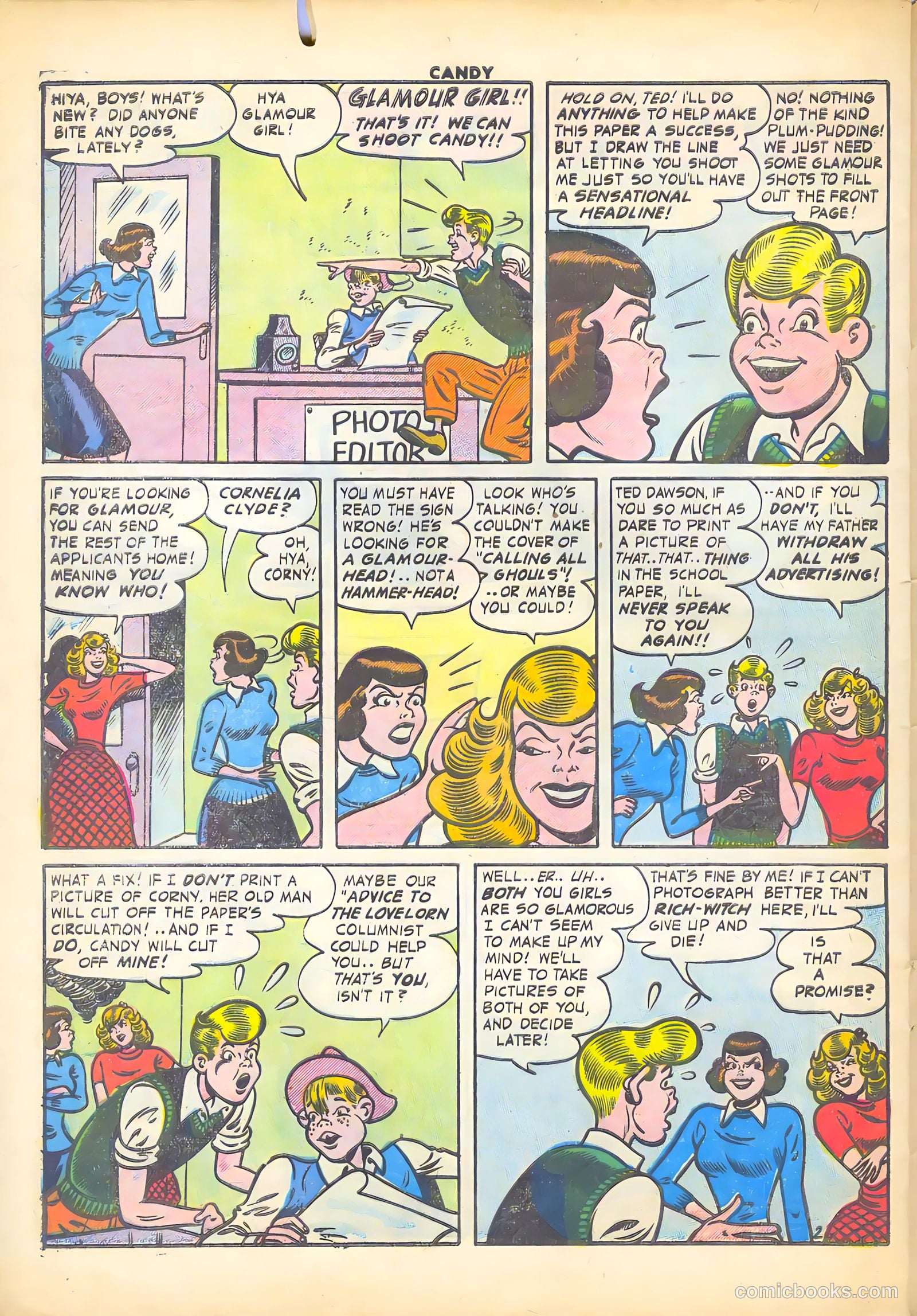 Candy #63 (1956) — page 28 of 36