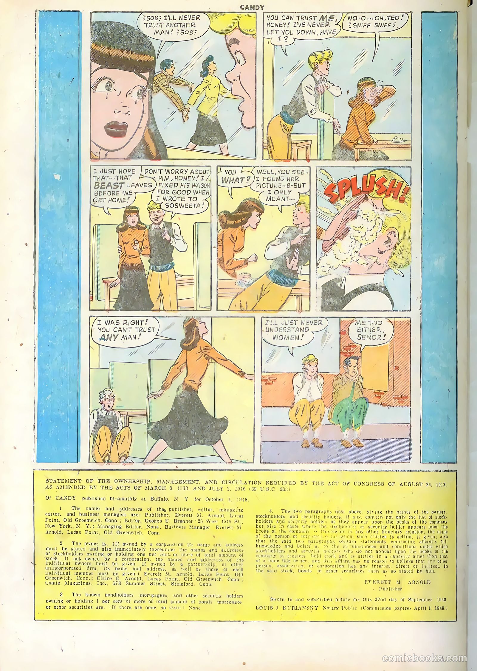 Candy #9 (1949) — page 34 of 36