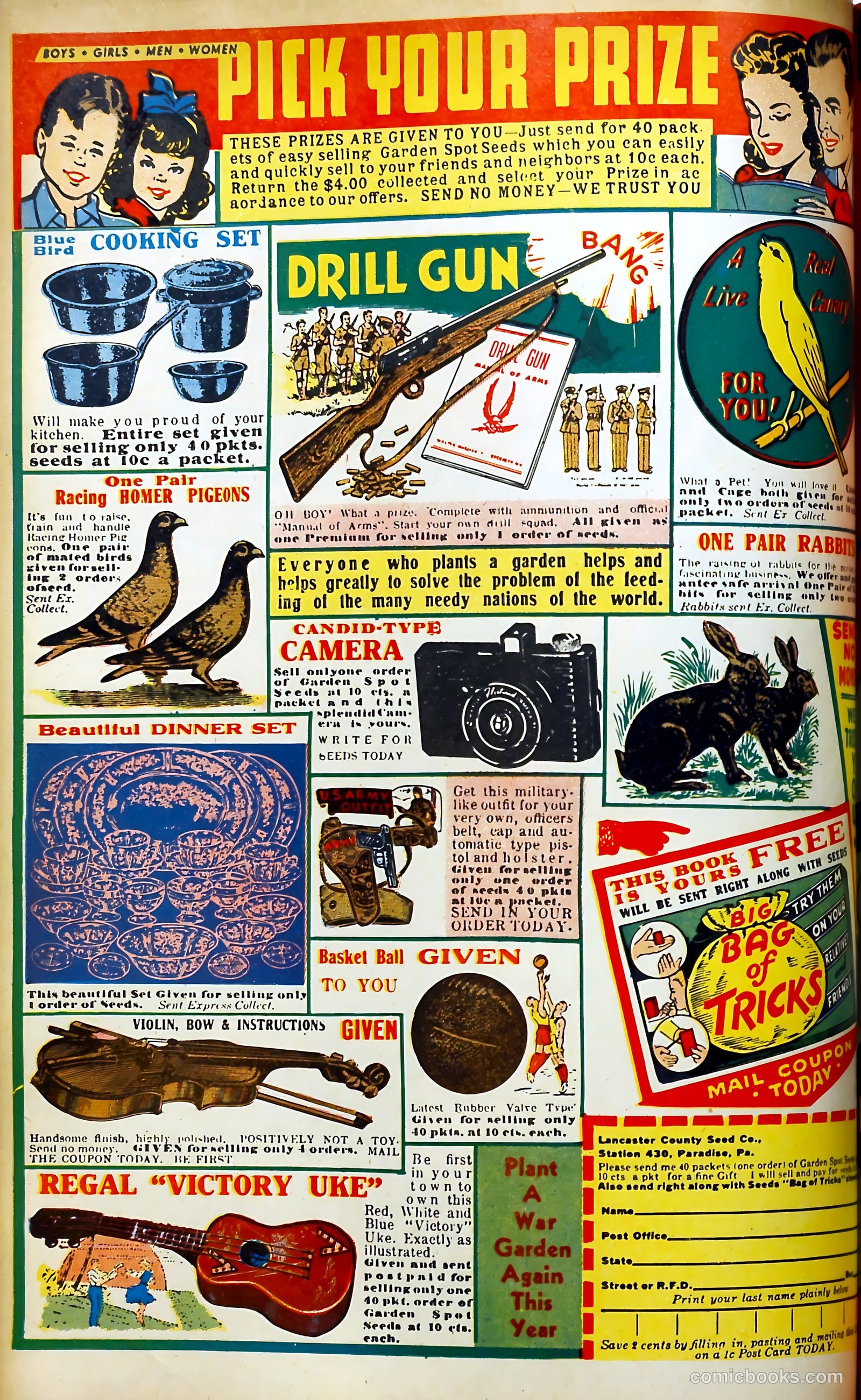 Candy Comics #3 (1945) — page 52 of 52