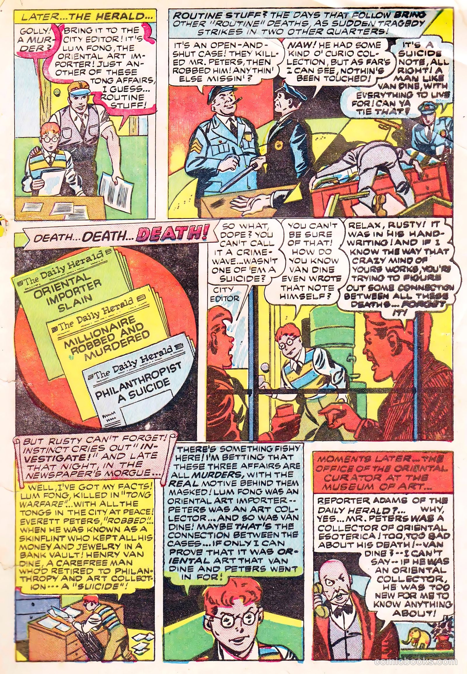 Cannonball Comics #1 (1945) — page 5 of 53