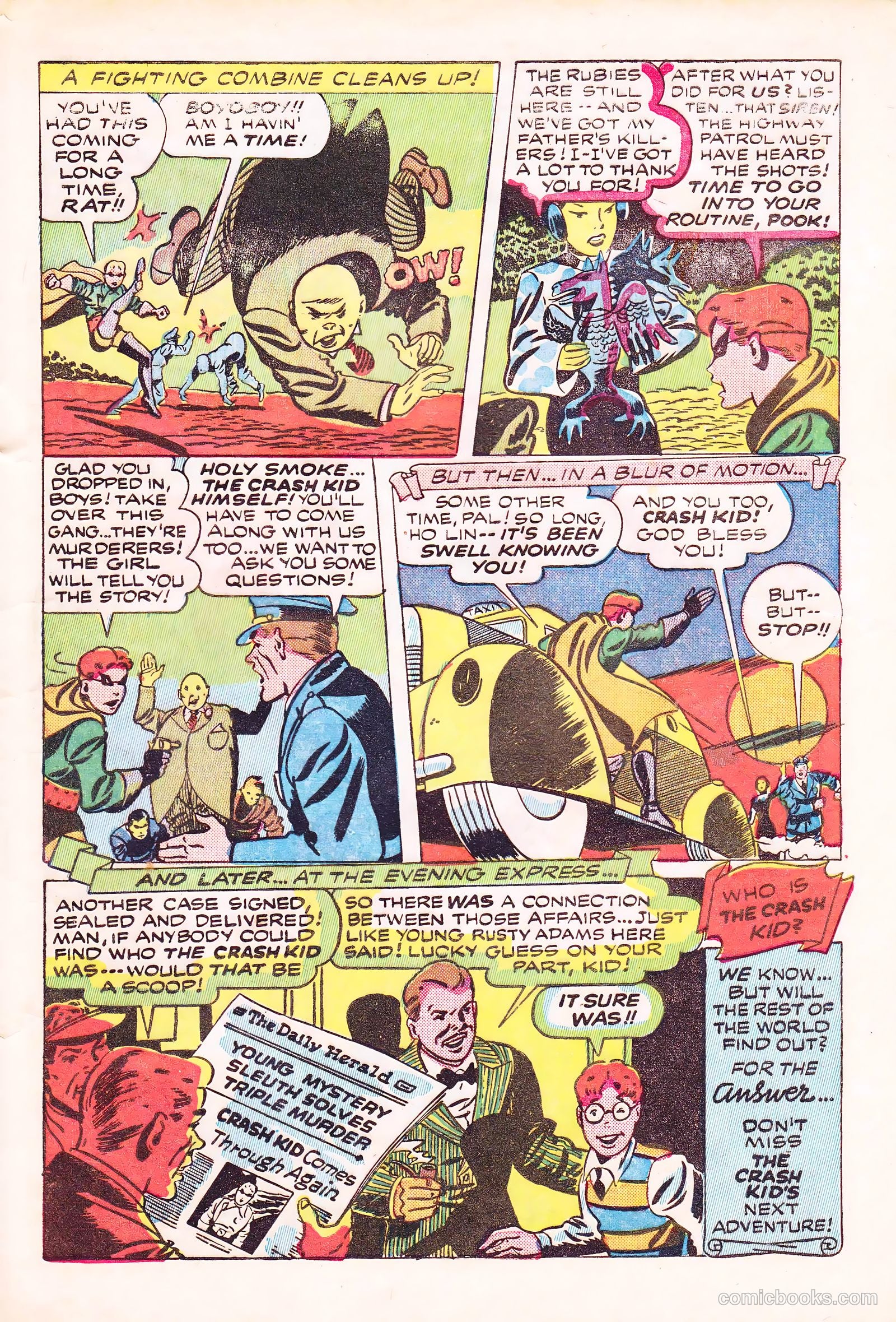 Cannonball Comics #1 (1945) — page 13 of 53