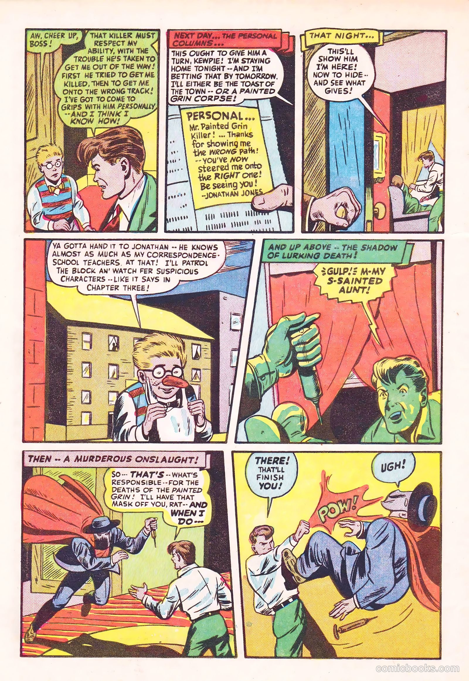 Cannonball Comics #1 (1945) — page 32 of 53