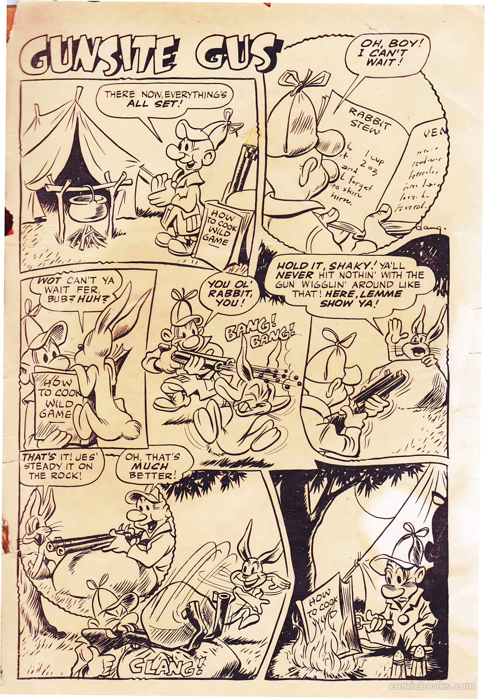 Cannonball Comics #1 (1945) — page 51 of 53