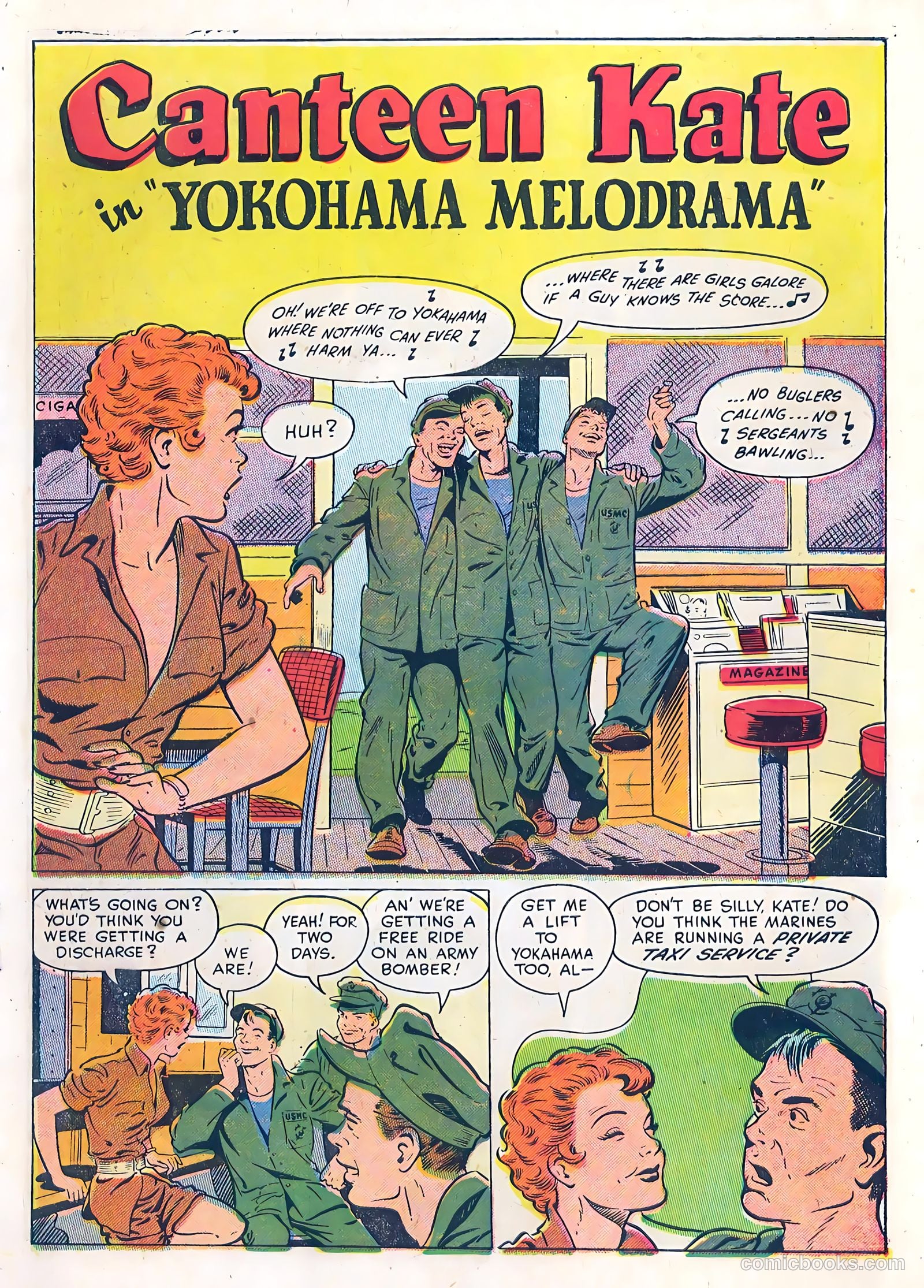 Canteen Kate #1 (1952) — page 3 of 36