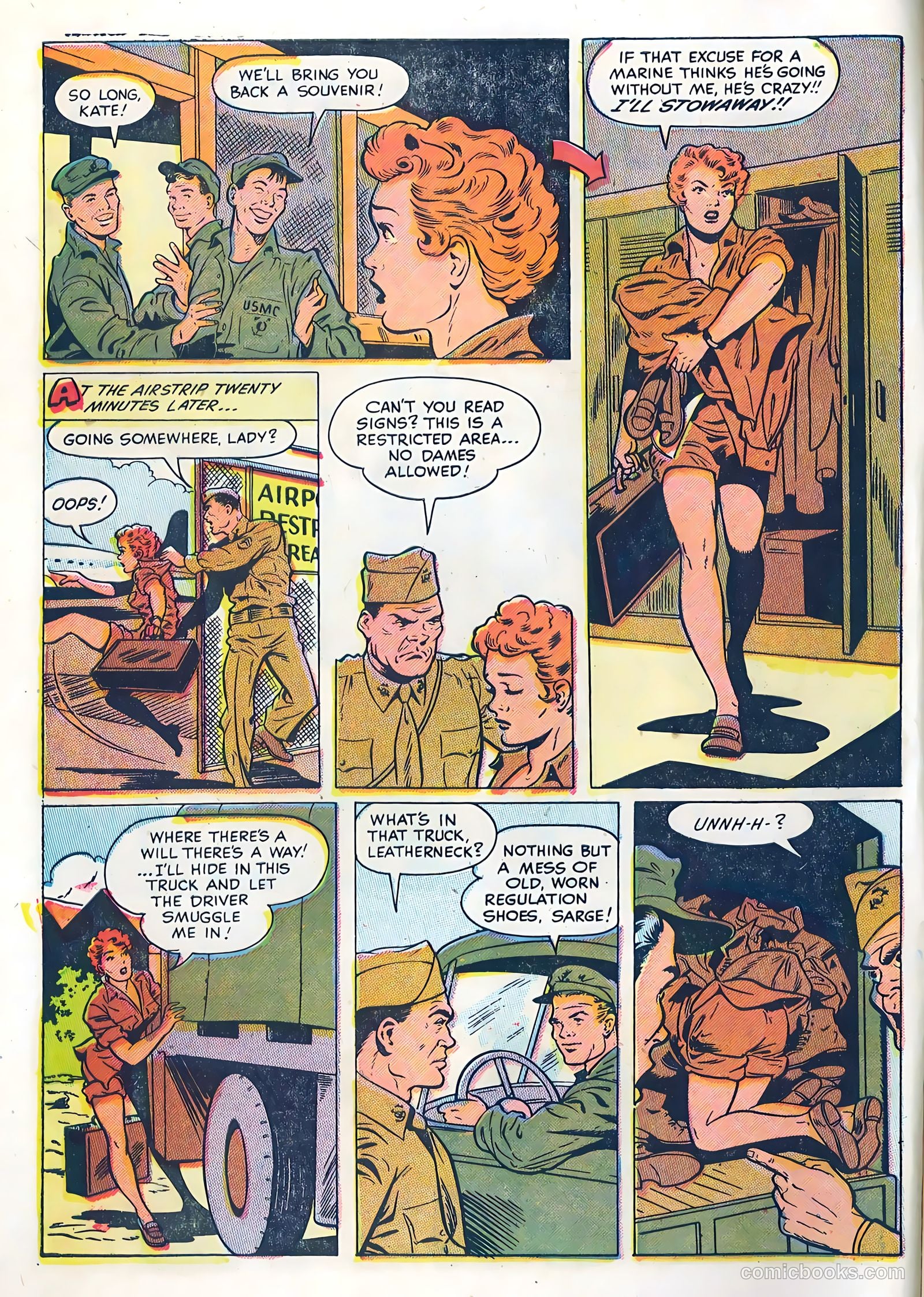 Canteen Kate #1 (1952) — page 4 of 36