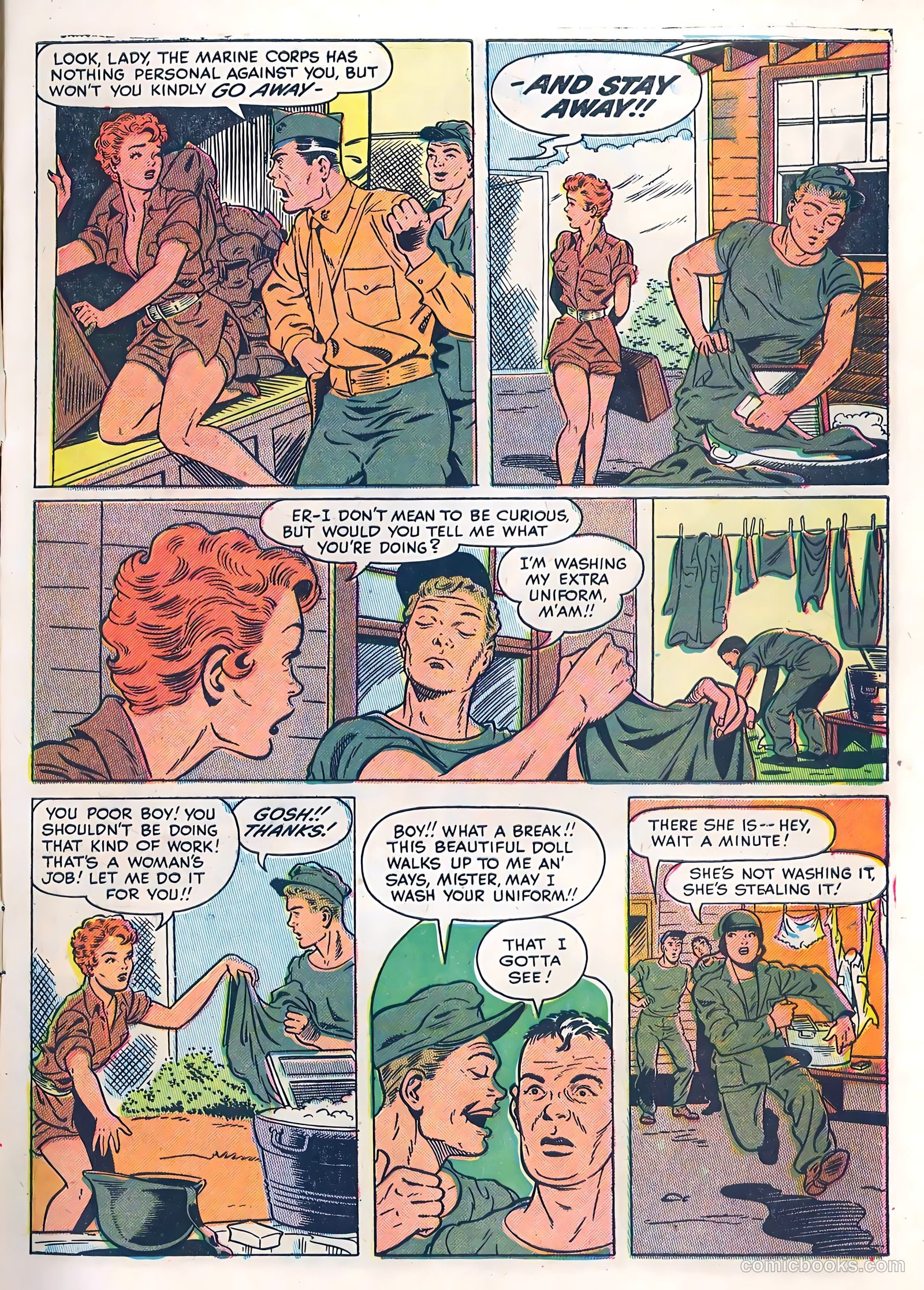 Canteen Kate #1 (1952) — page 5 of 36