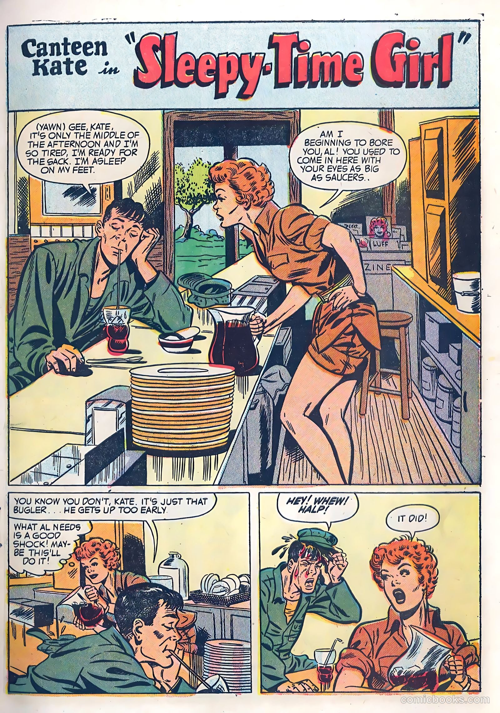 Canteen Kate #1 (1952) — page 9 of 36
