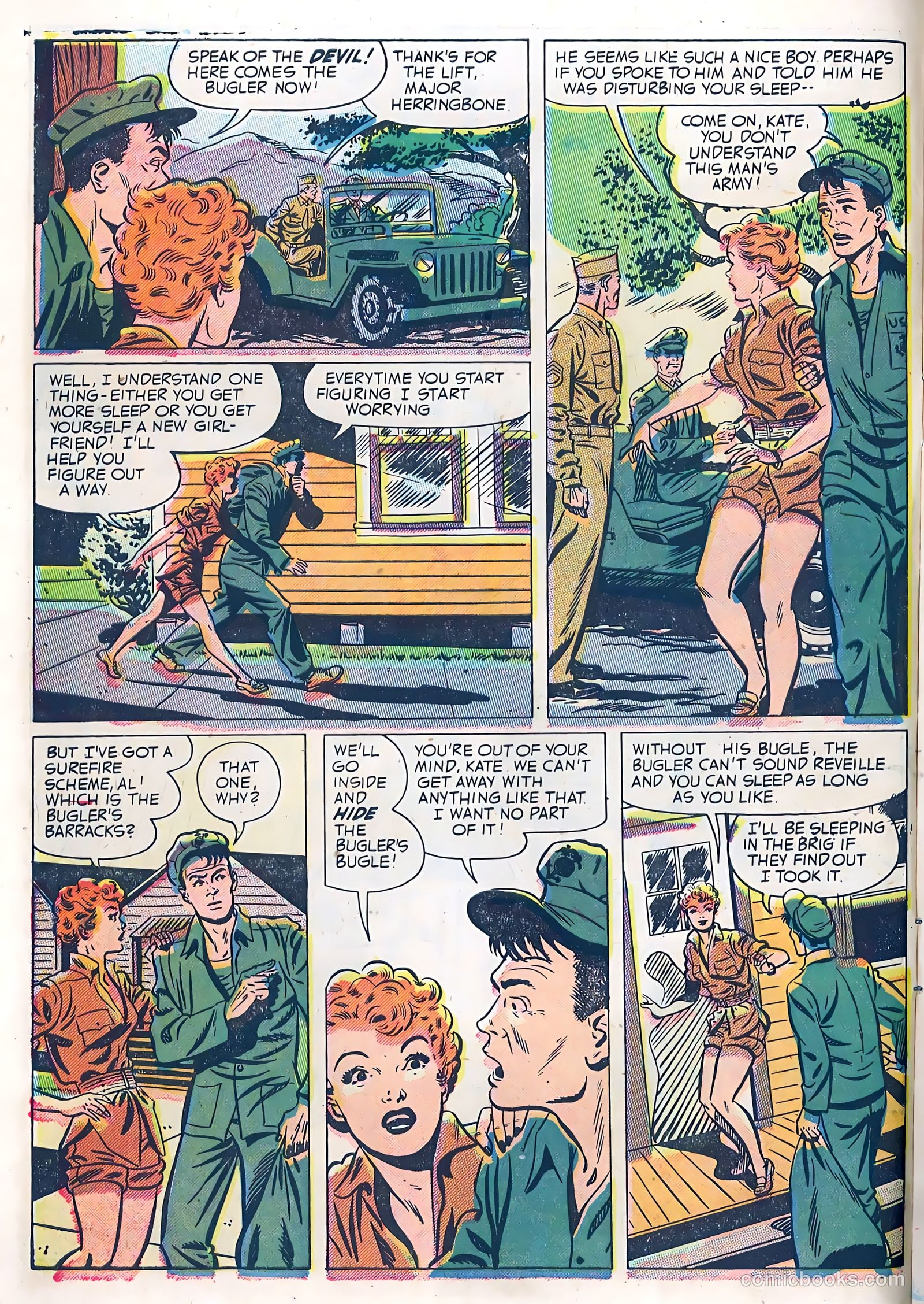Canteen Kate #1 (1952) — page 10 of 36
